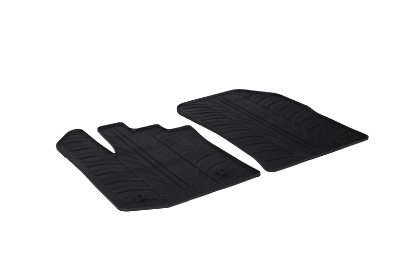 Car mats suitable for Dacia Dokker 2012-2021 Rubbasol rubber