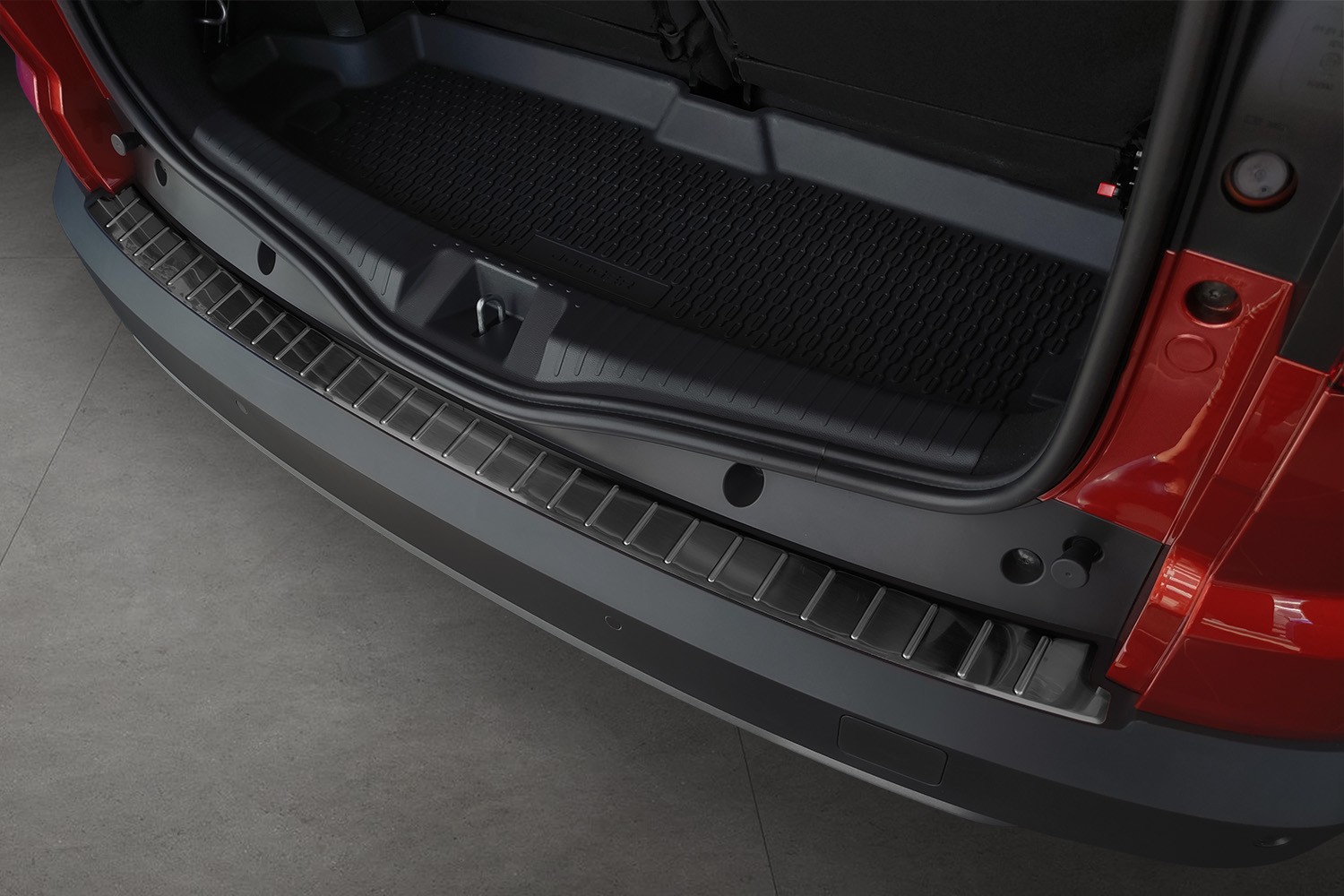 Bumperbeschermer geschikt voor Dacia Jogger 2022-heden wagon RVS geborsteld antraciet