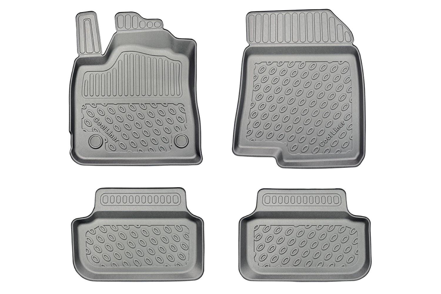 Duogrip Gummi Fußmatten für Dacia Sandero Typ 3