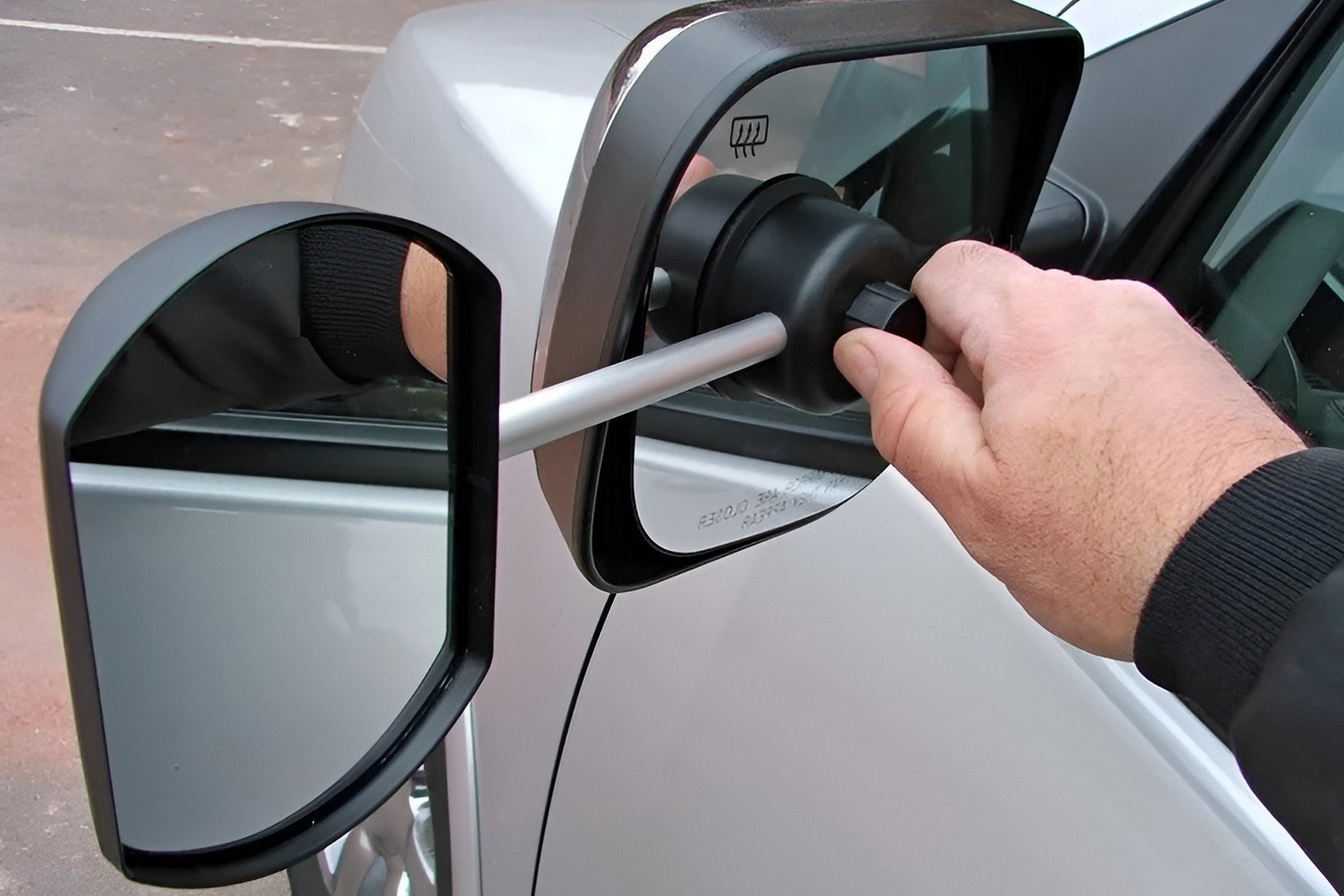 Towing mirror Defa Easy flat (2)