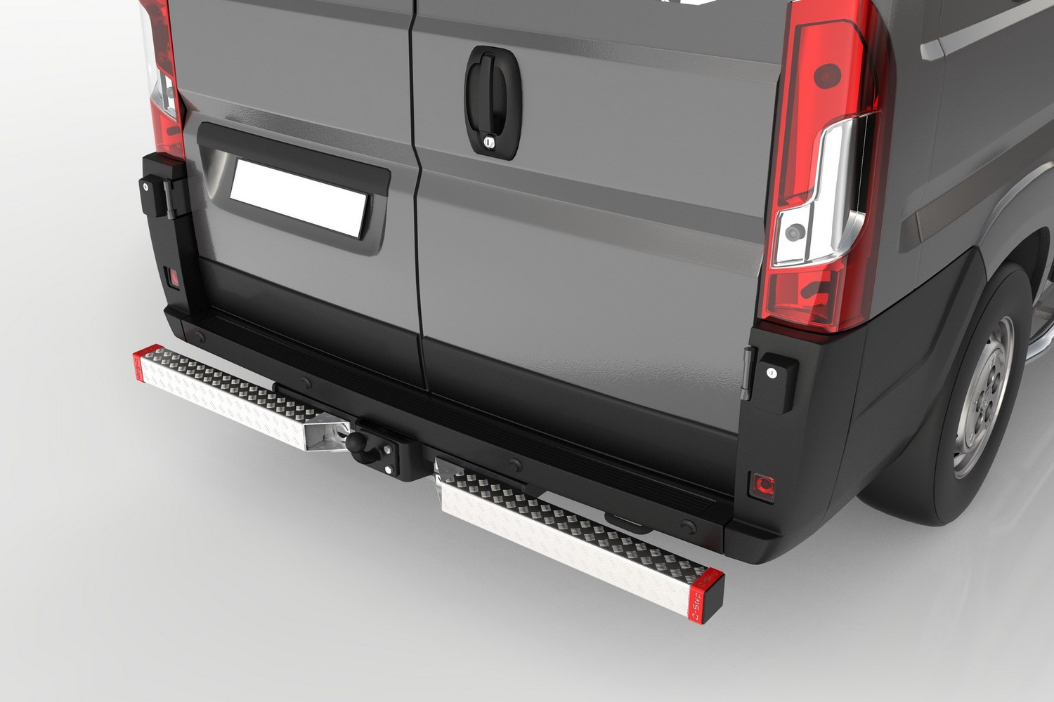 Marchepied arrière Renault Master III 2010-2024 Q-Step Steel-Step Double