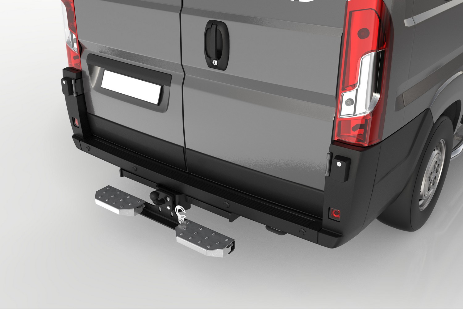 Marchepied arrière Volkswagen Crafter I 2006-2017 Q-Step Two-Step