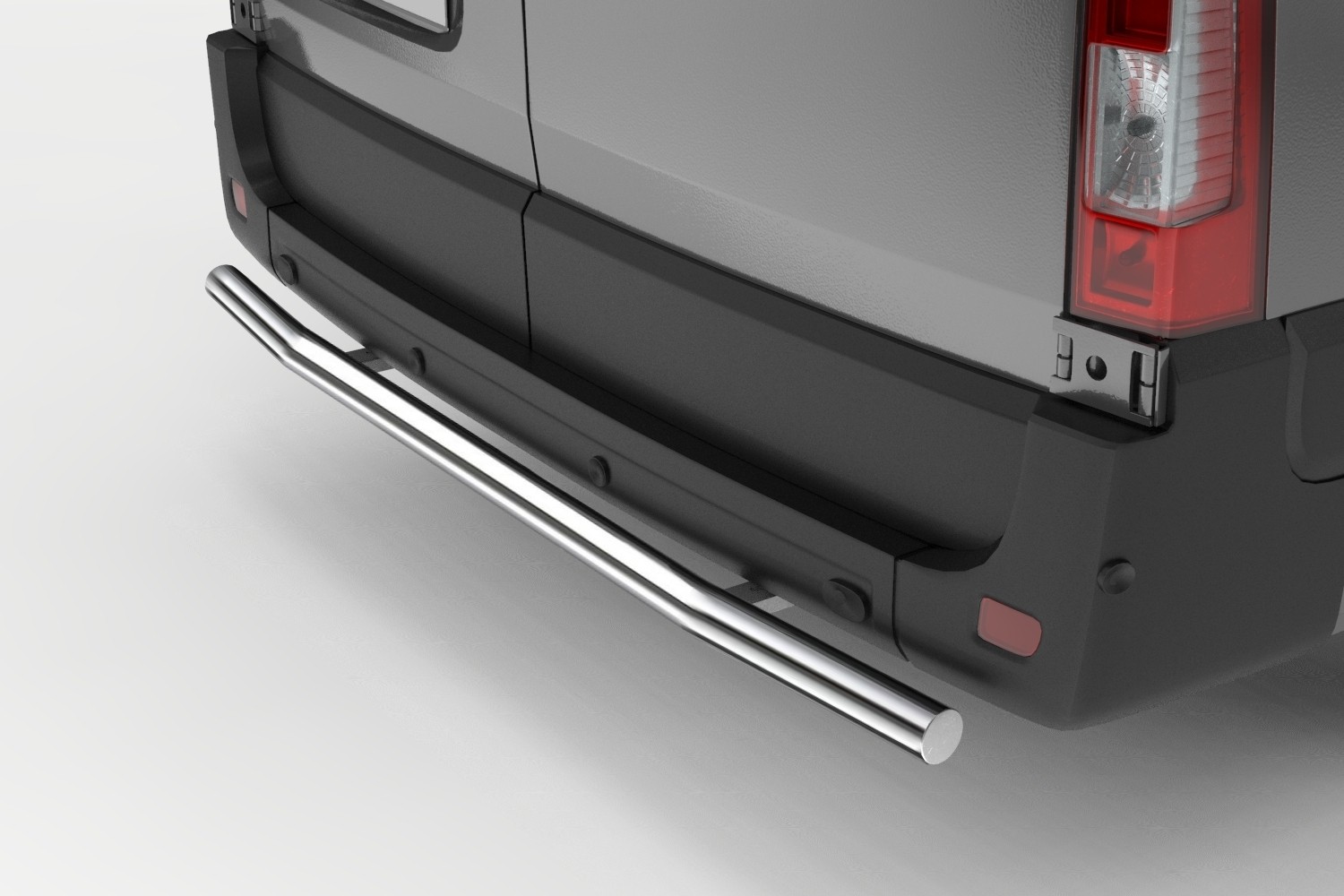 Rear bar suitable for Mercedes-Benz Citan (W420) 2021-present stainless steel polished