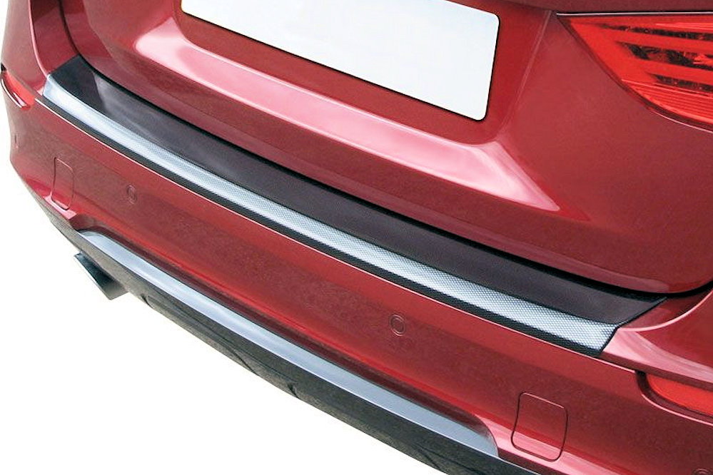 Volkswagen ID.3 Ladekantenschutz schwarz gebürstet Stoßfänge