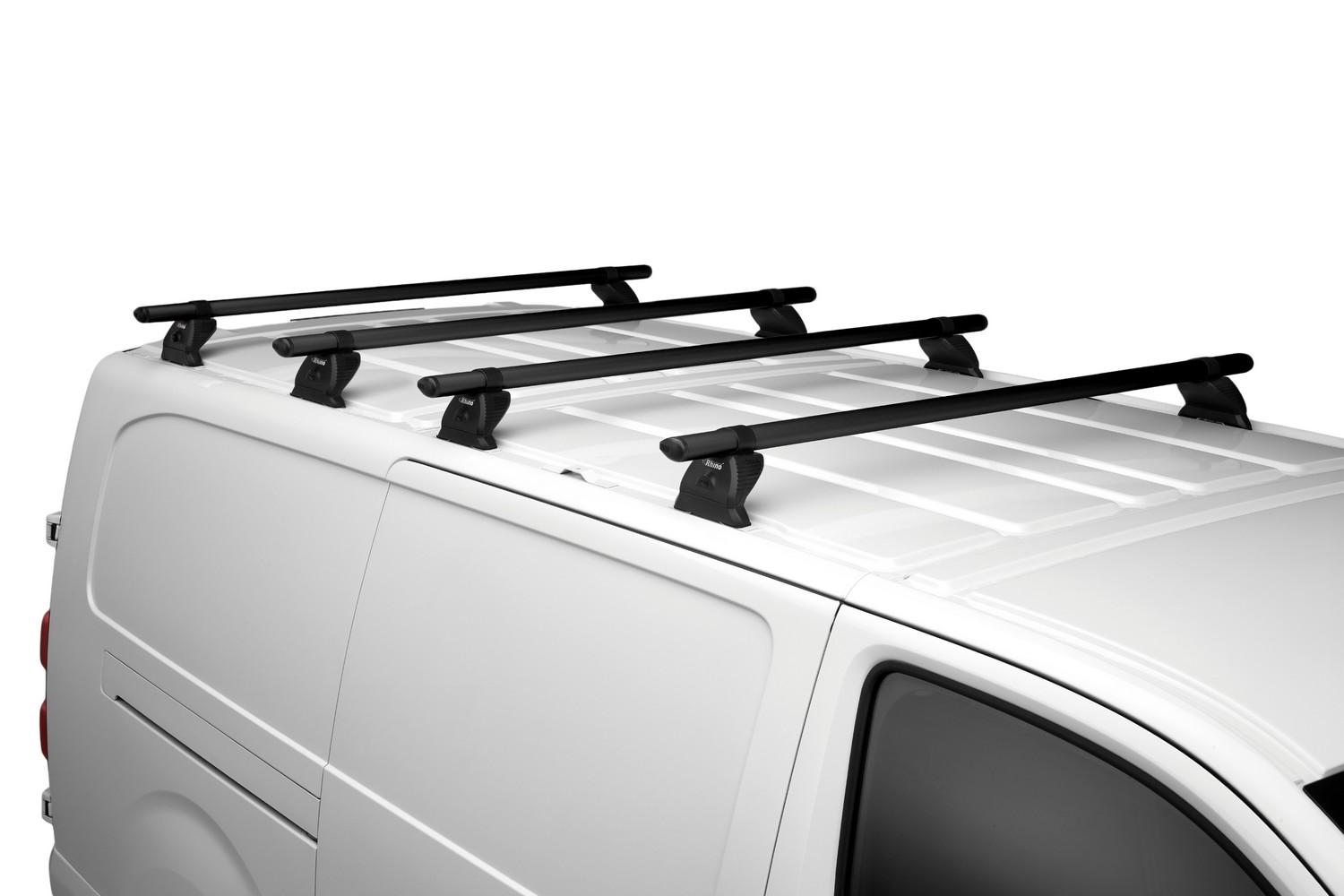 Barre portatutto adatte per Fiat Ducato III 2006-oggi Rhino KammBar Pro nere - 4 barre Barre portatutto adatte per Fiat Ducato III 2006-oggi Rhino KammBar Pro nere - 4 barre