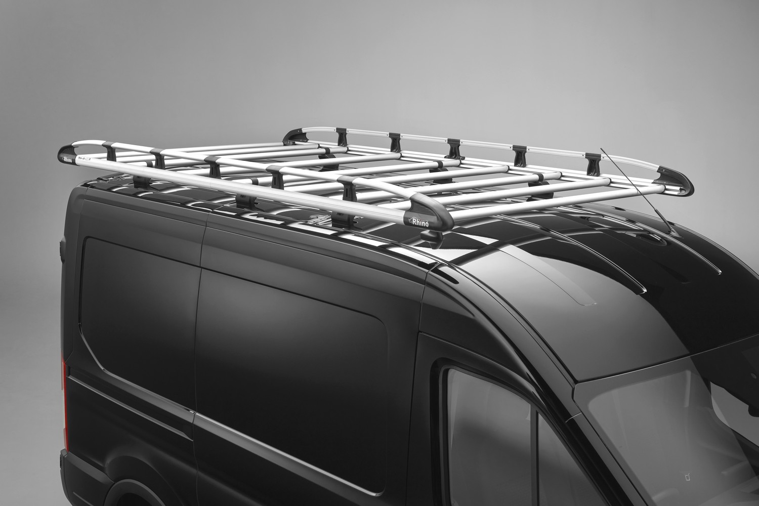Baca adecuada para Citroën Berlingo III (K9) 2018-presente Rhino KammRack plata Baca adecuada para Citroën Berlingo III (K9) 2018-presente Rhino KammRack plata