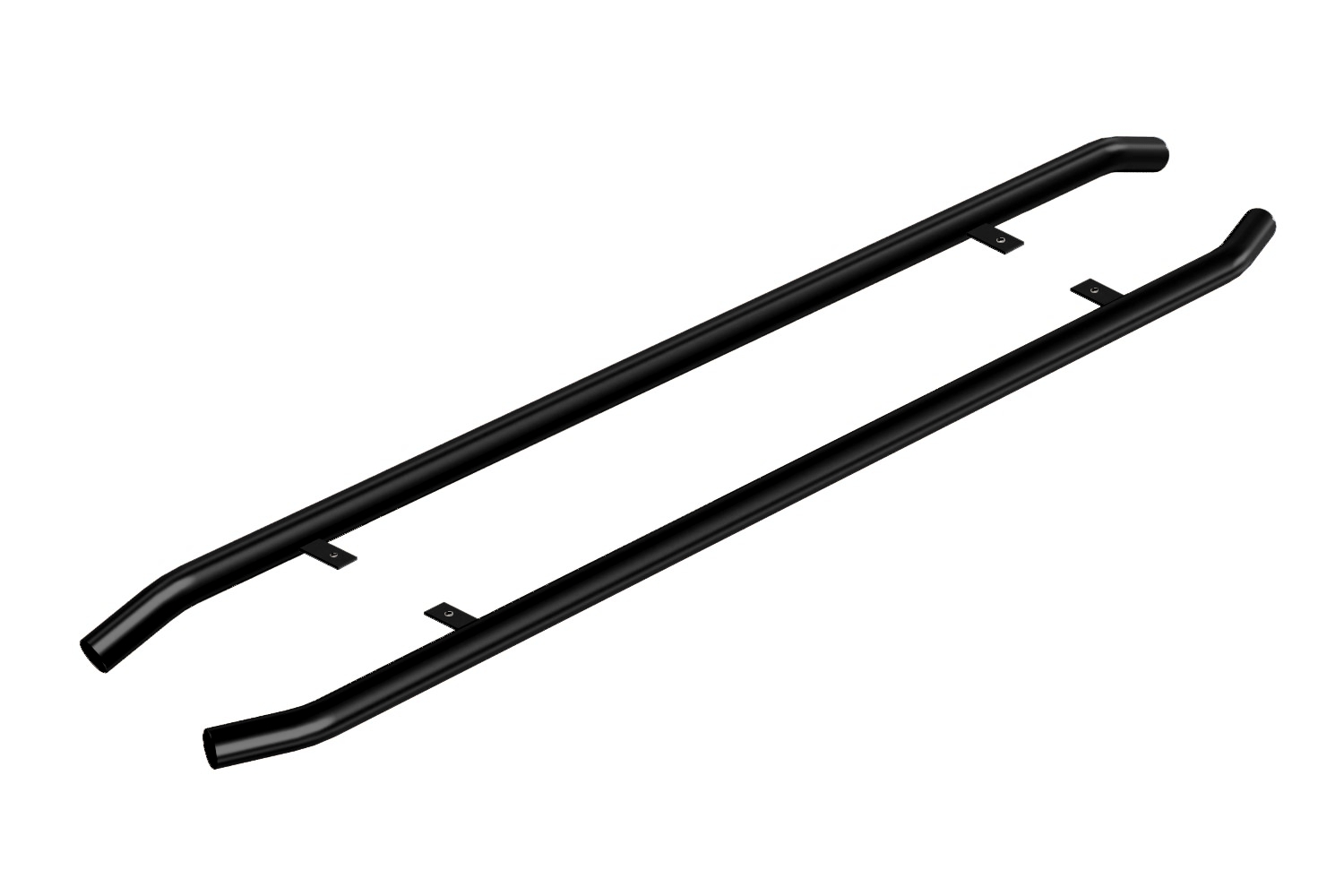 Side bars suitable for Renault Express 2021-present stainless steel matte black 64 mm