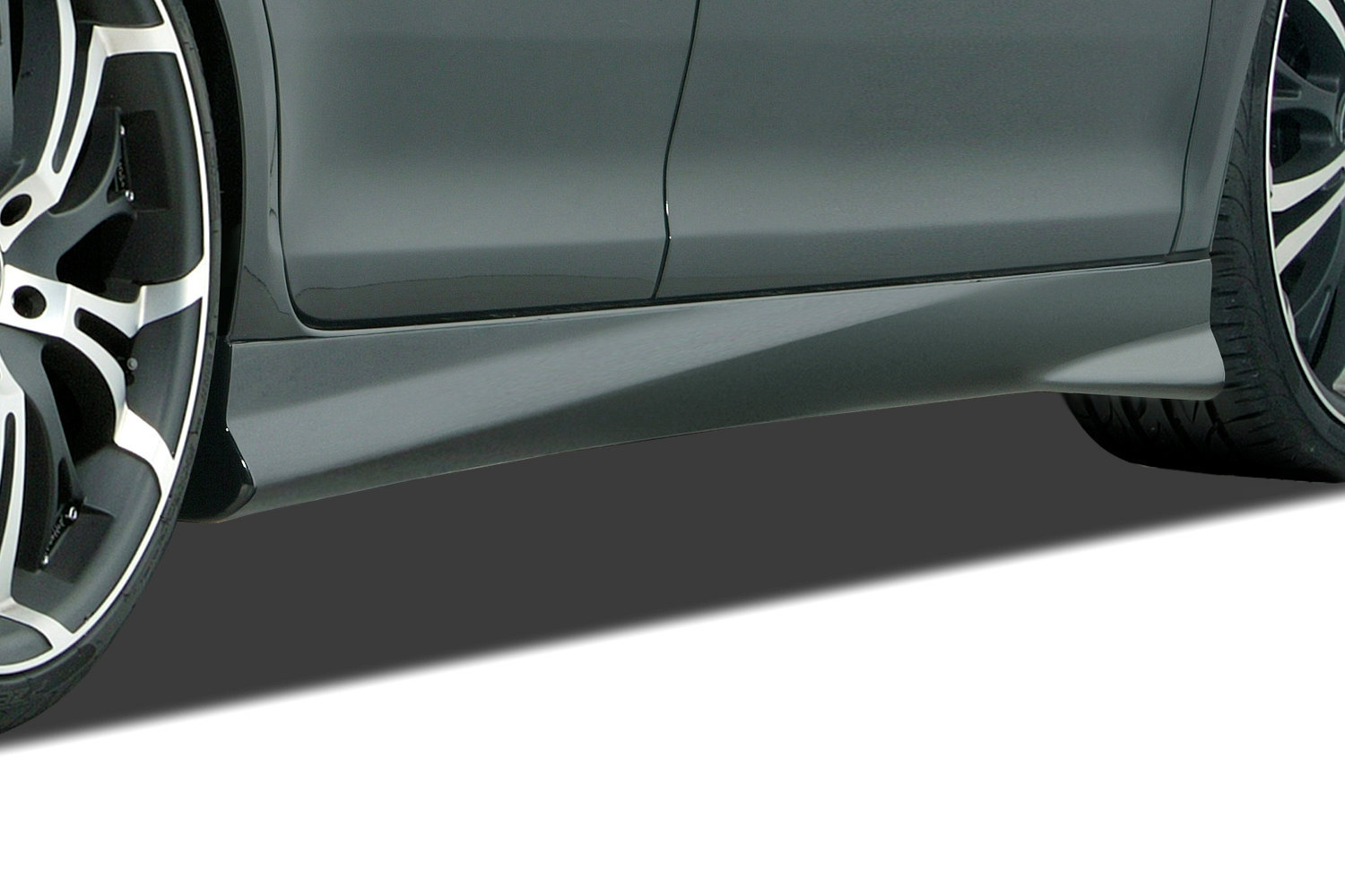 Sideskirts geschikt voor Seat Leon (1M) 2000-2005 5-deurs hatchback &#34;Turbo&#34; ABS