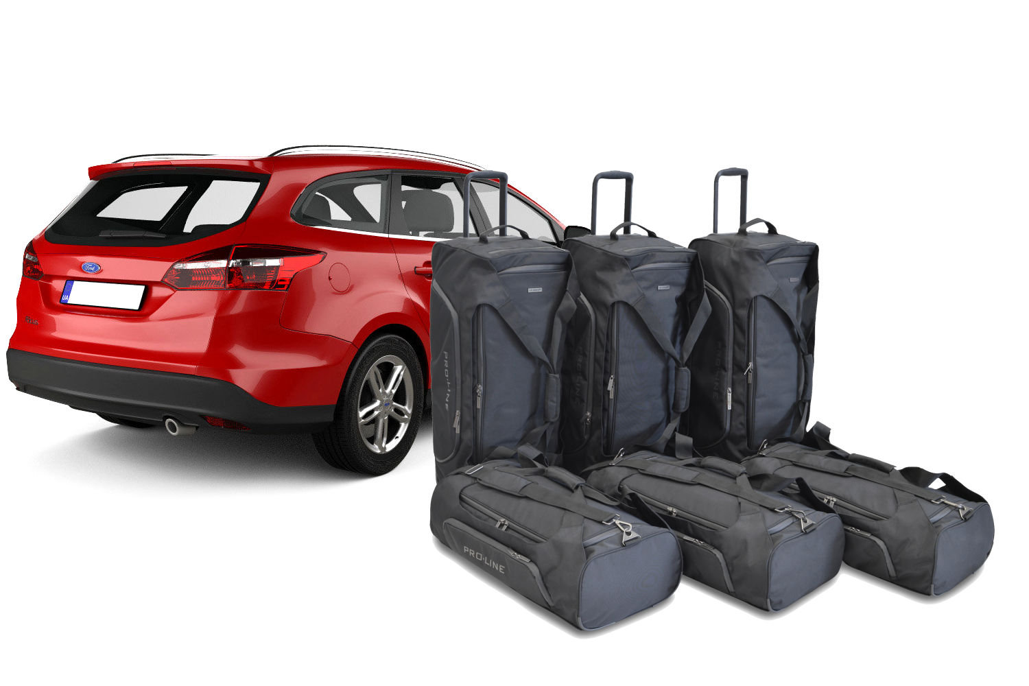 Reisetaschenset passend für Ford Focus III 2010-2018 Kombi Pro.Line