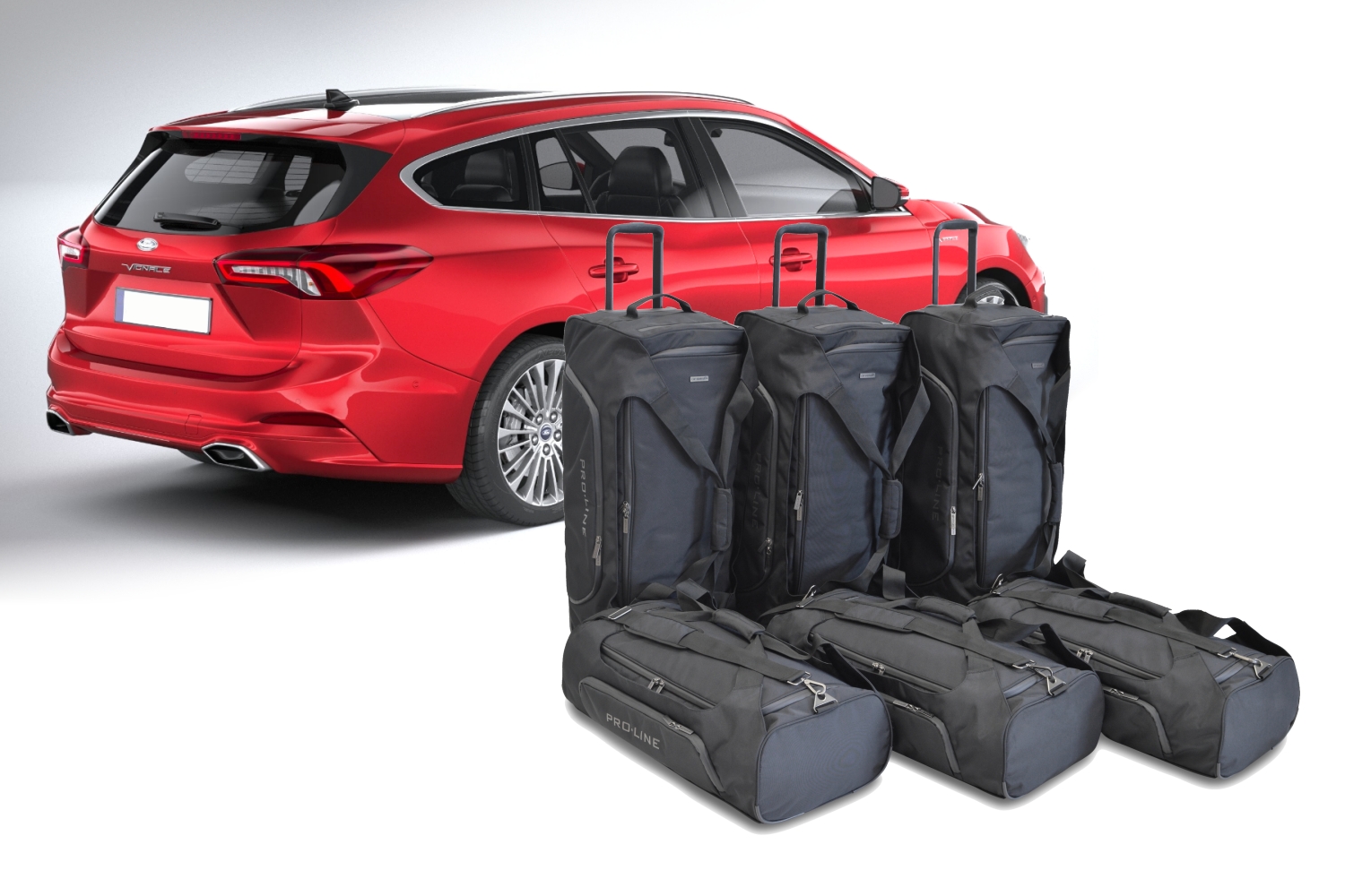 Travel bag set suitable for Ford Focus IV 2018-present wagon Pro.Line
