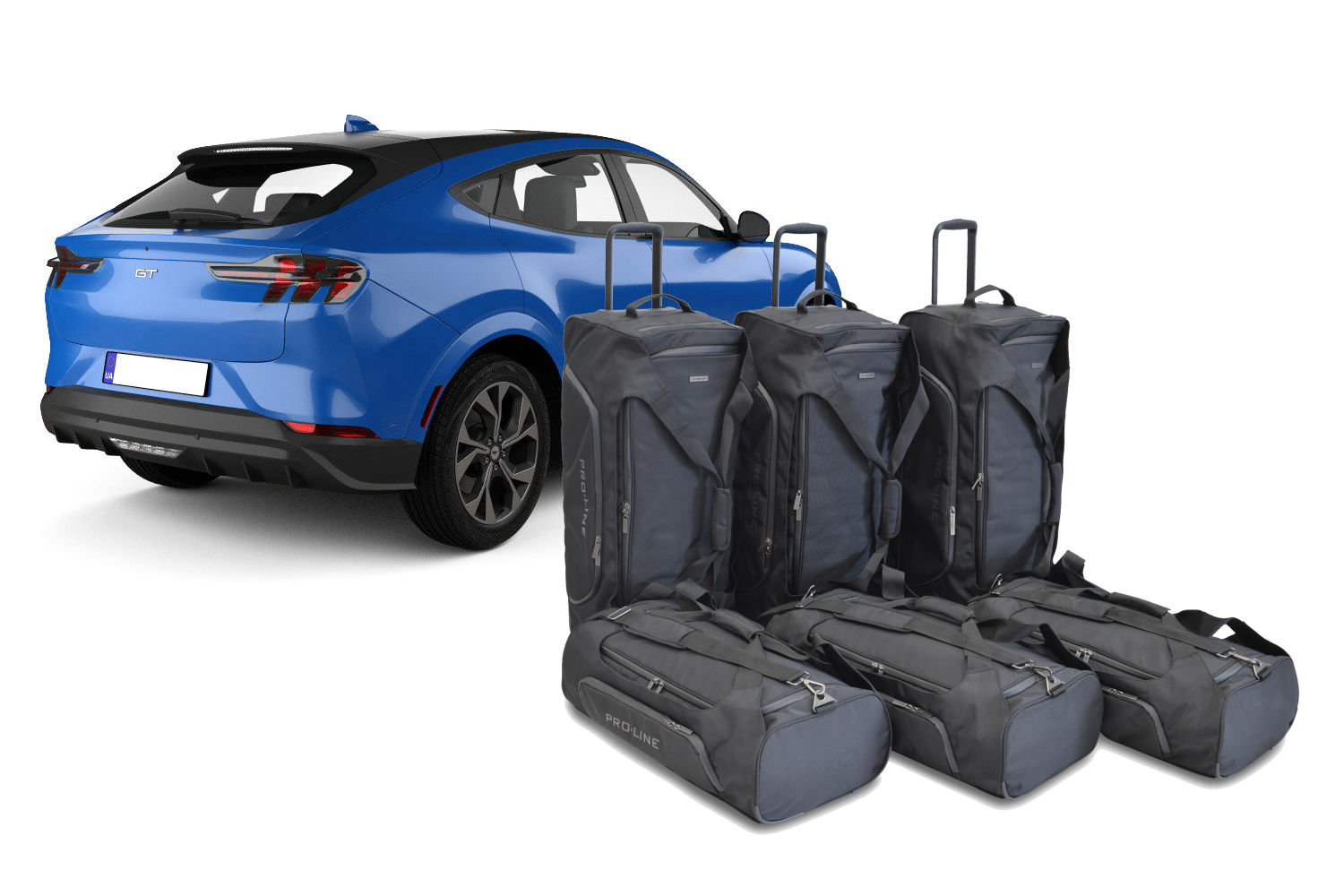 Travel bag set suitable for Ford Mustang Mach-E 2020-present Pro.Line