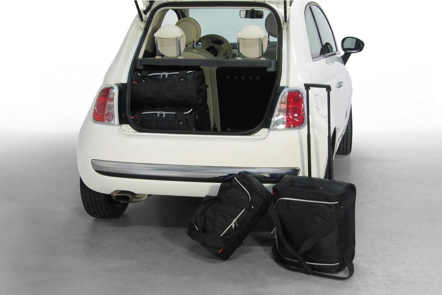 Set de sacs de voyage Fiat 500 2007-présent 3 portes bicorps