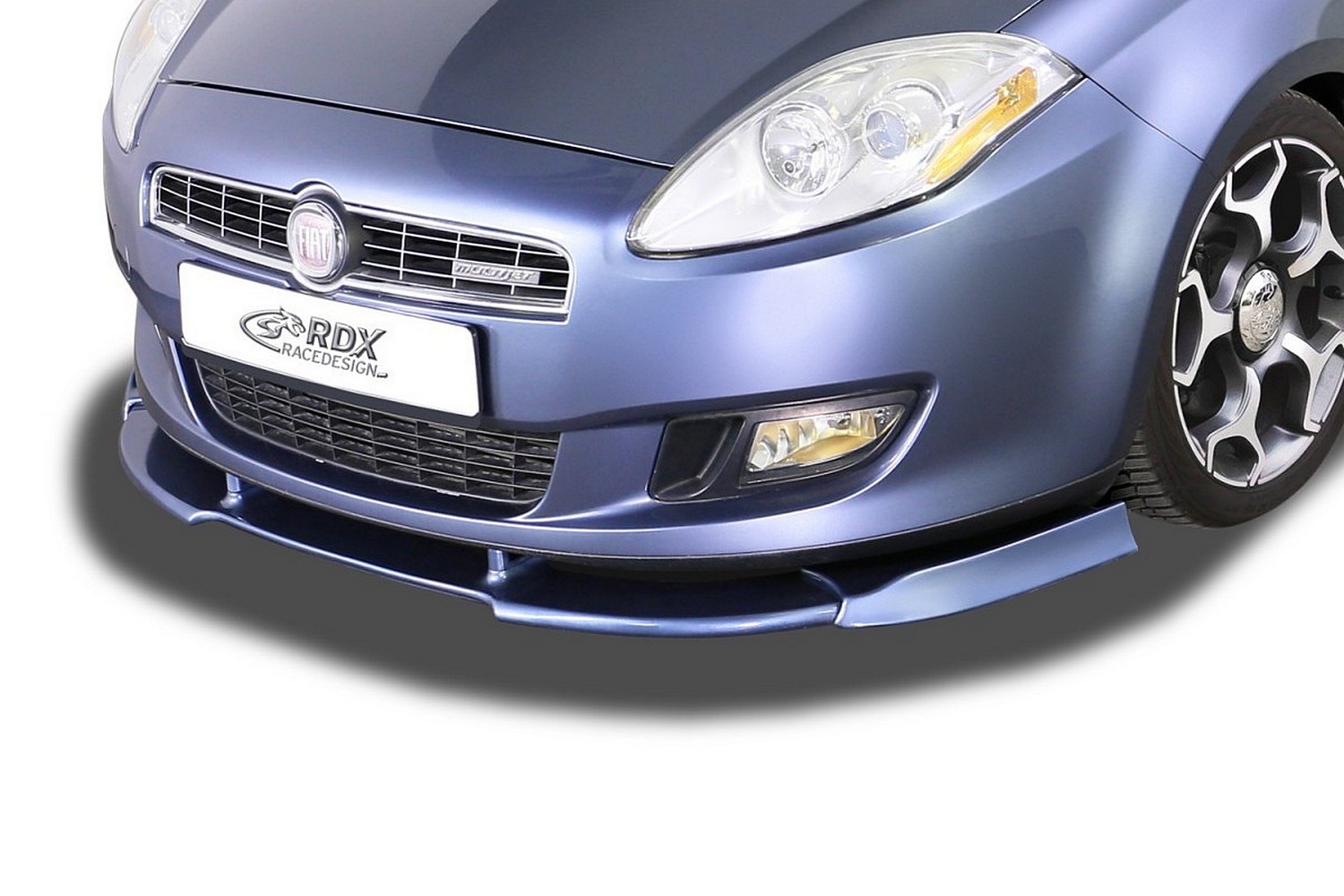 Front spoiler suitable for Fiat Bravo II 2007-2014 5-door hatchback Vario-X PU