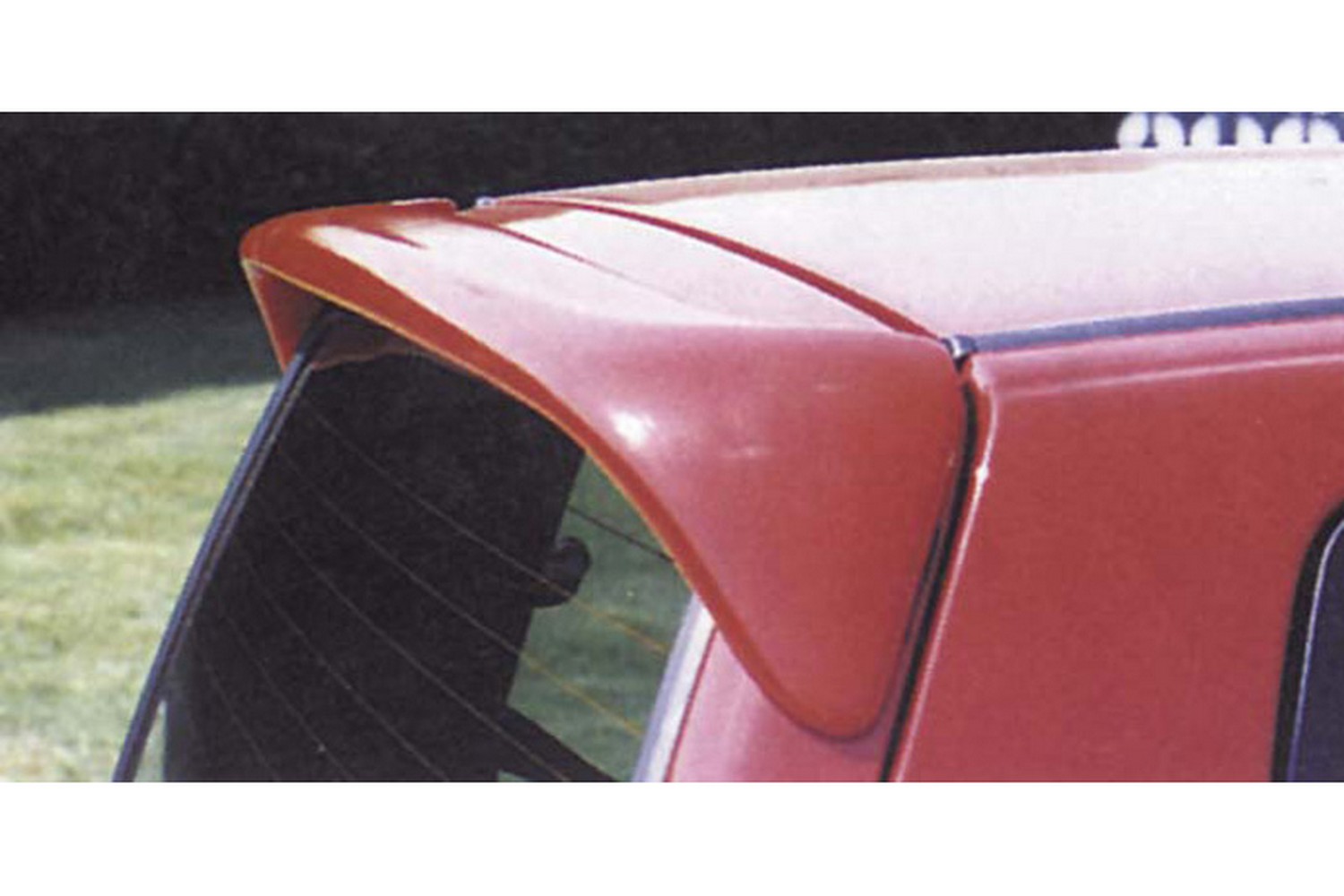 Becquet de toit convient à Fiat Cinquecento 1991-1998 3 portes bicorps