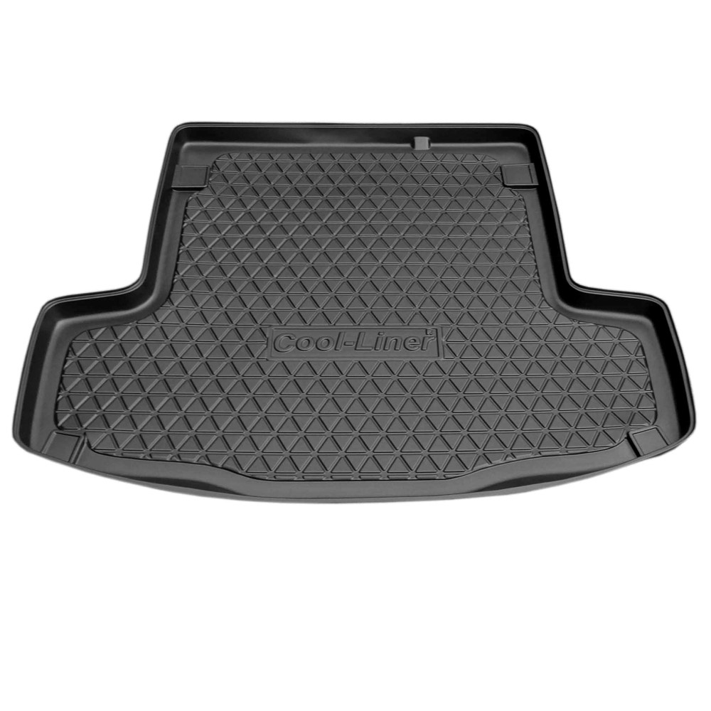 Boot mat suitable for Fiat Linea 2007-present 4-door saloon Cool Liner anti slip PE/TPE rubber
