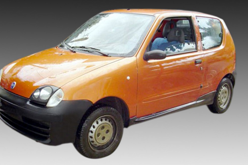 Sideskirts geschikt voor Fiat Seicento 1998-2005 3-deurs hatchback ABS