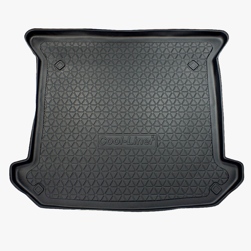 Boot mat suitable for Fiat Ulysse II 2002-2008 Cool Liner anti slip PE/TPE rubber