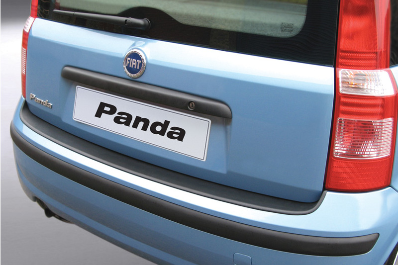 Bumperbeschermer Fiat Panda II 2003-2012 5-deurs hatchback ABS - matzwart