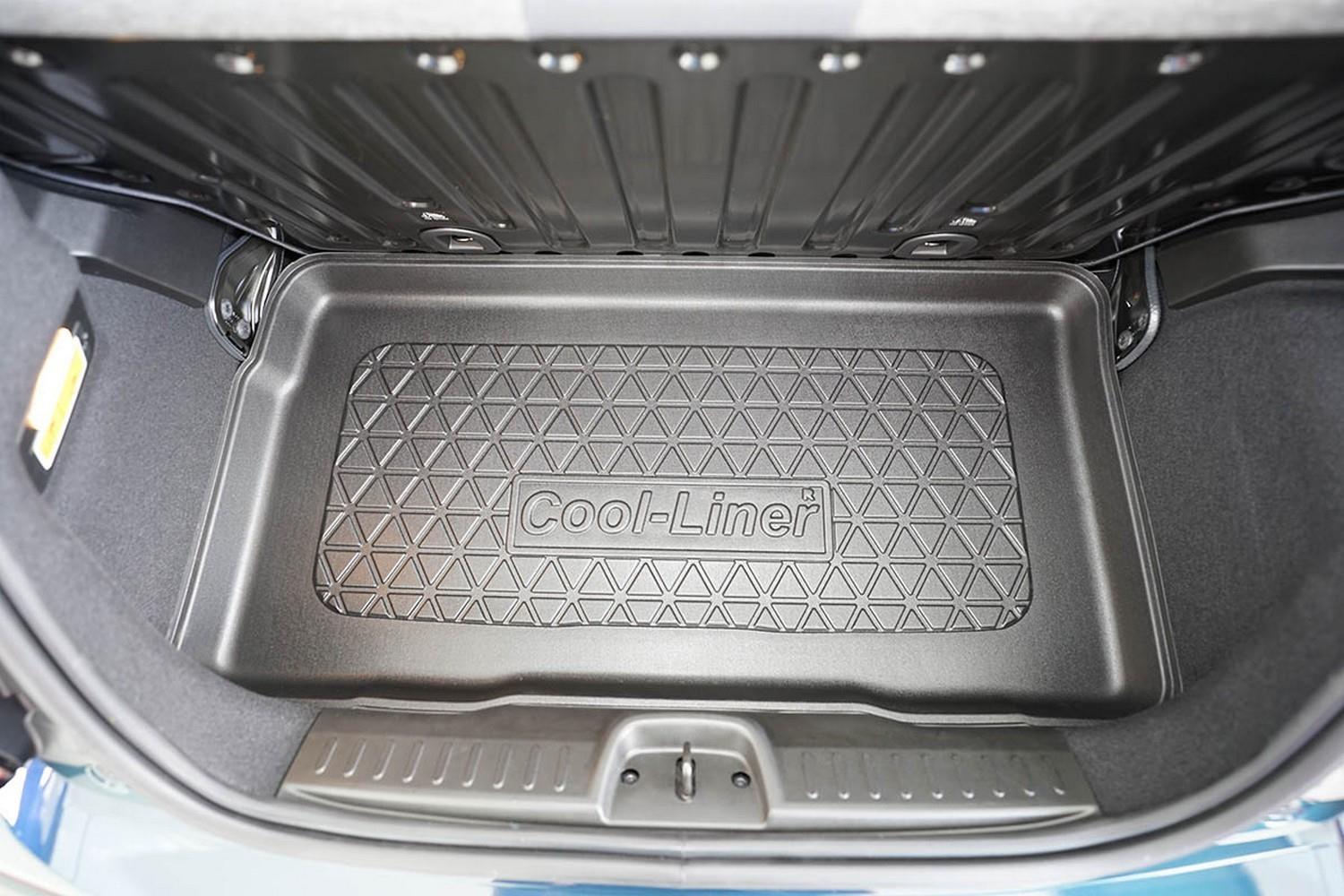 Kofferraumwanne passend für Fiat 500e 2020-heute 3-Türer Schrägheck Cool Liner anti-rutsch PE/TPE Gummi
