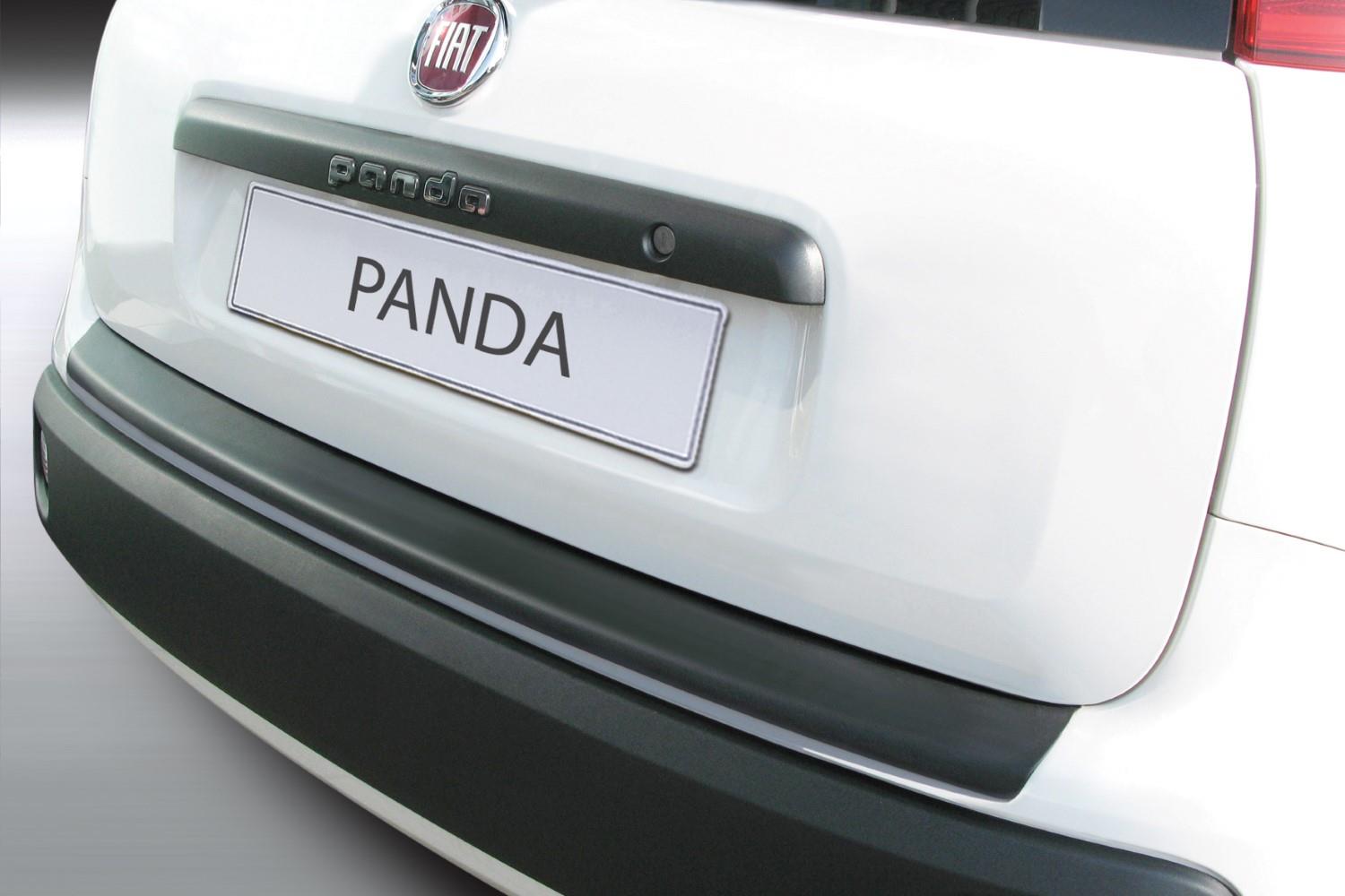 Bumperbeschermer Fiat Panda III 2012-heden 5-deurs hatchback ABS - matzwart