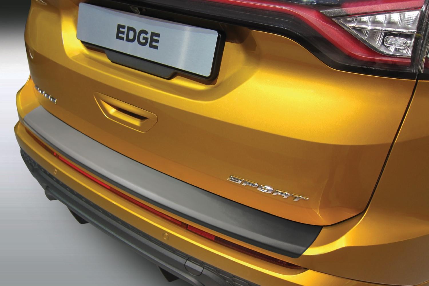 Protection de seuil de coffre Ford Edge II 2016-2018 ABS - noir mat