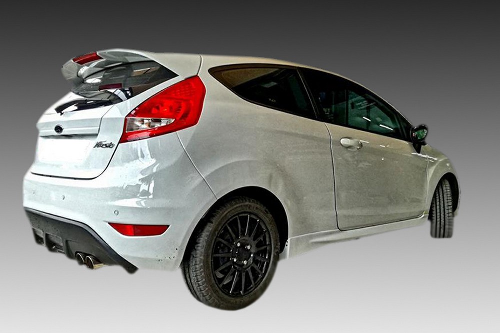 Side skirts suitable for Ford Fiesta VI 2008-2017 3-door hatchback ABS