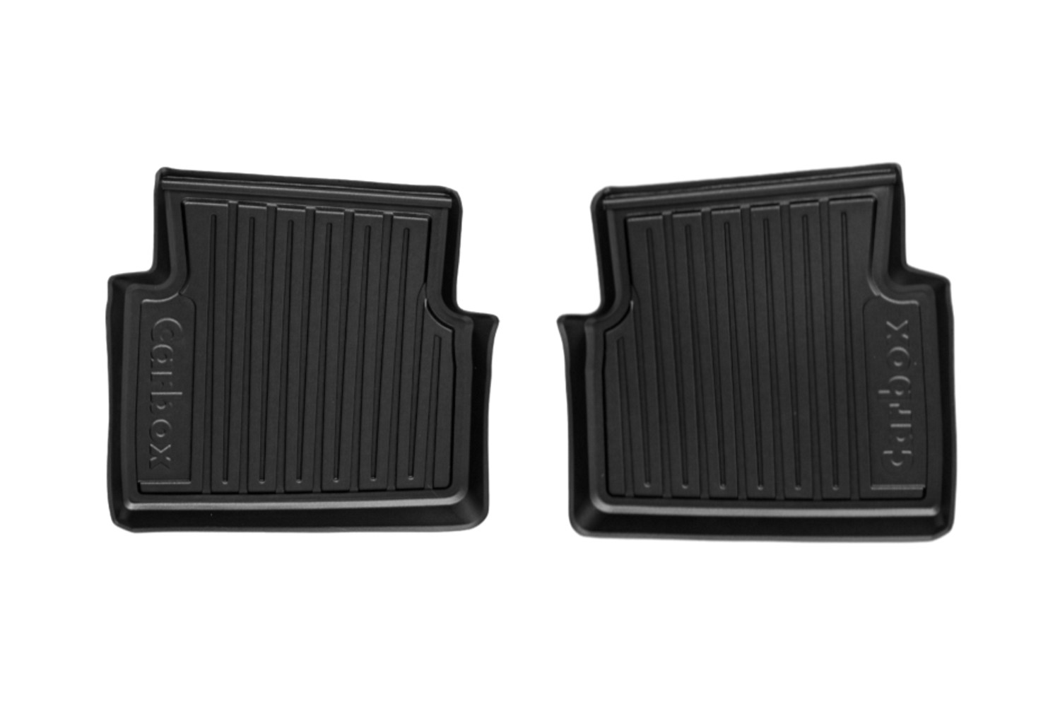 Fußmatten passend für Ford Kuga III 2019-heute Carbox Floor PE Gummi - Set hinten