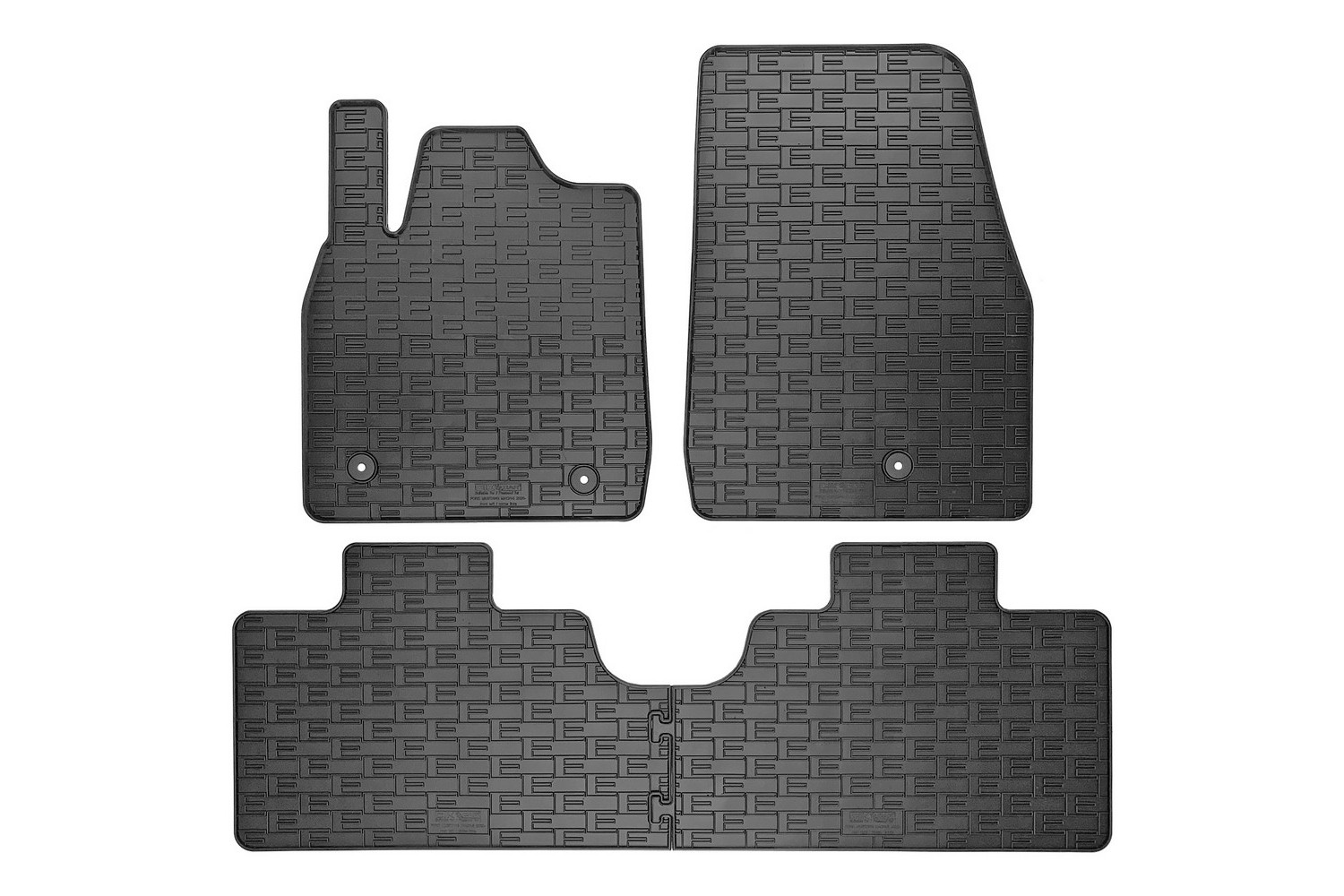 Car mats suitable for Ford Mustang Mach-E 2020-present rubber