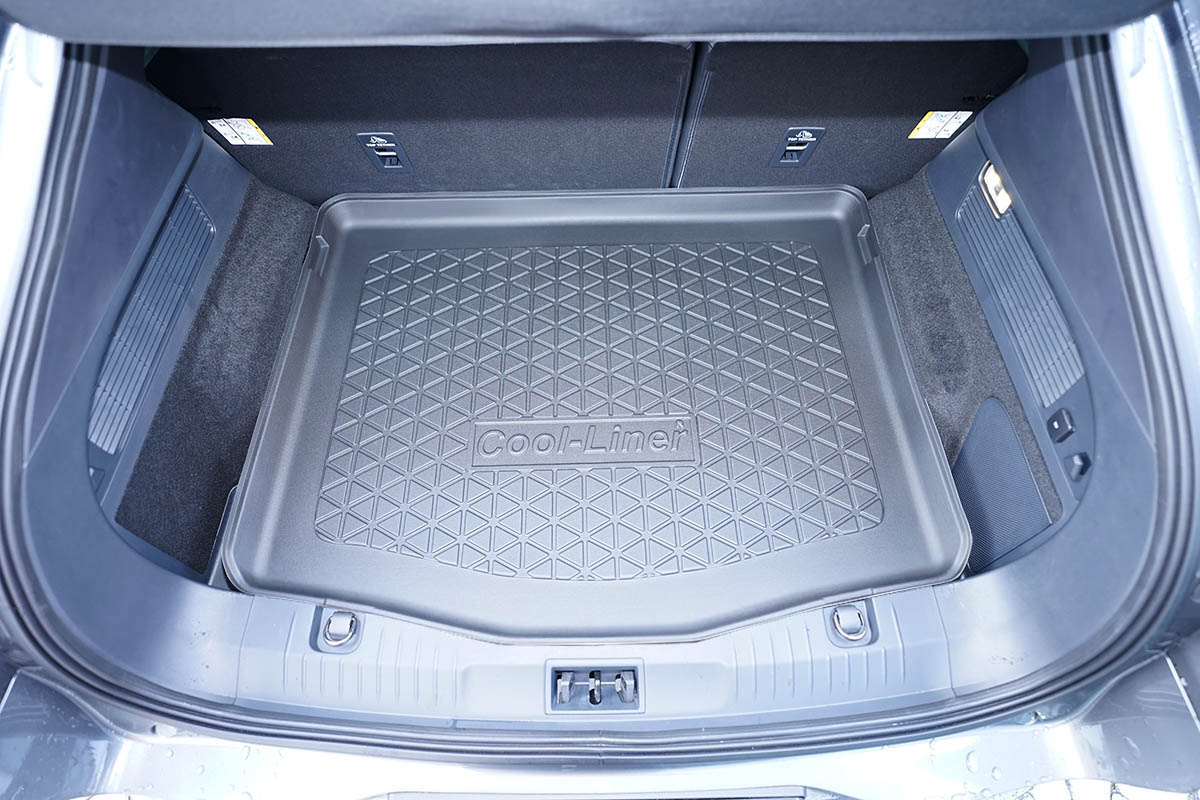 Boot mat suitable for Ford Mustang Mach-E 2020-present Cool Liner anti slip PE/TPE rubber