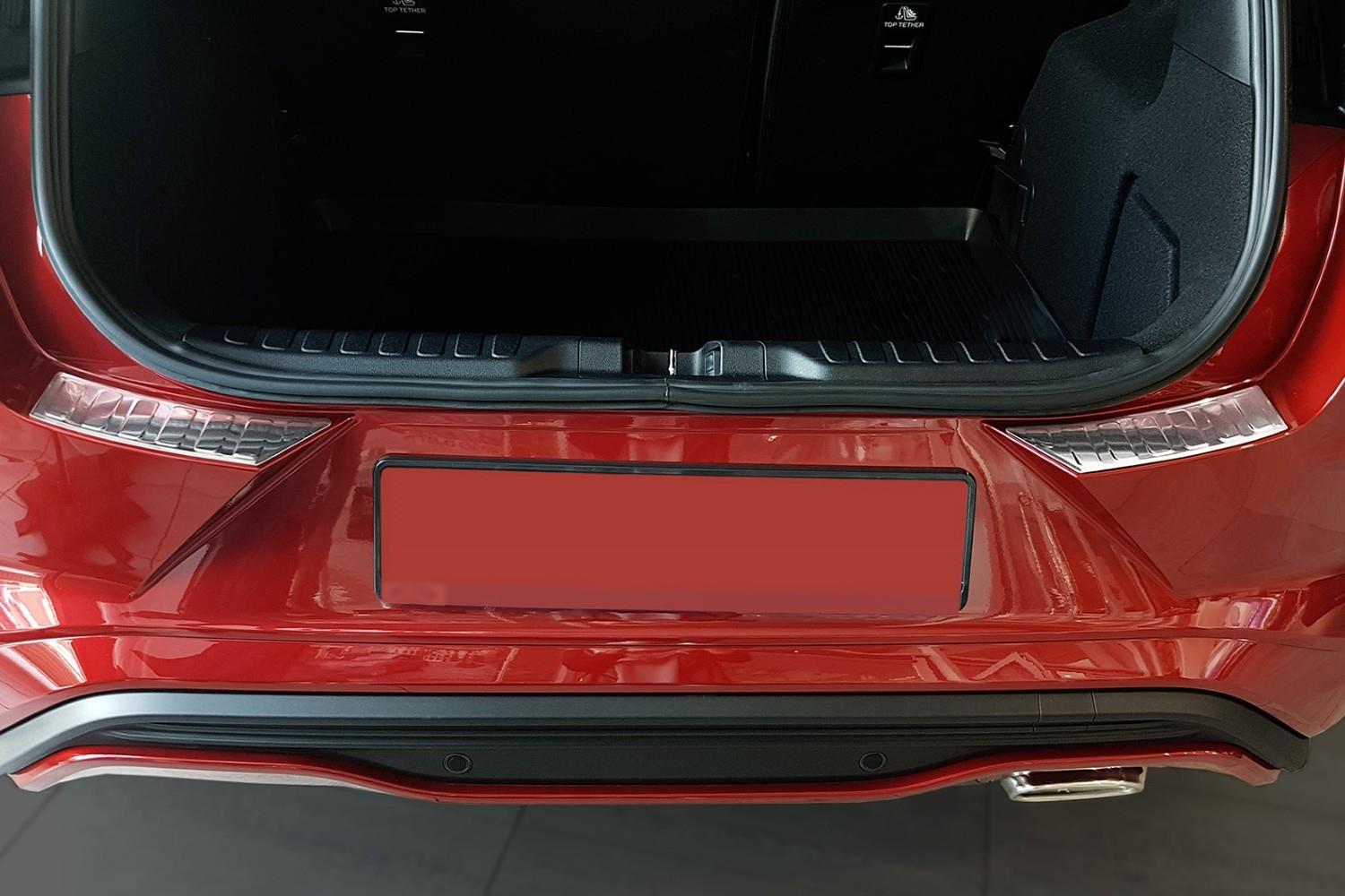 Auto Leder Kofferraummatte Für Ford Puma 2019-2023,Kratzfest Antirutschmatte  Kofferraum Schutzmatte Kofferraum Autozubehör,C-Black Red : : Auto  & Motorrad