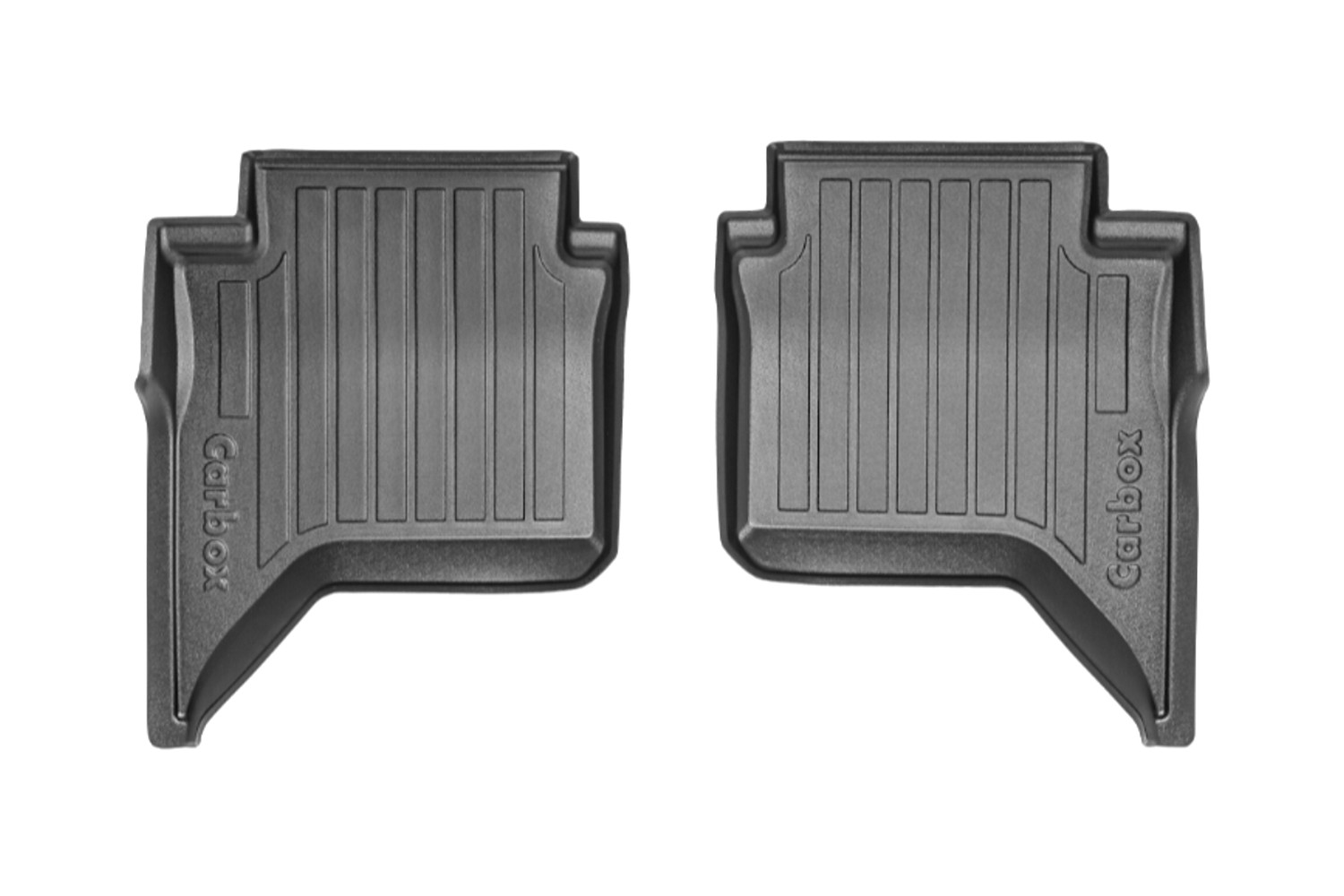 Car mats suitable for Ford Ranger IV 2022-present Carbox Floor PE rubber - rear set