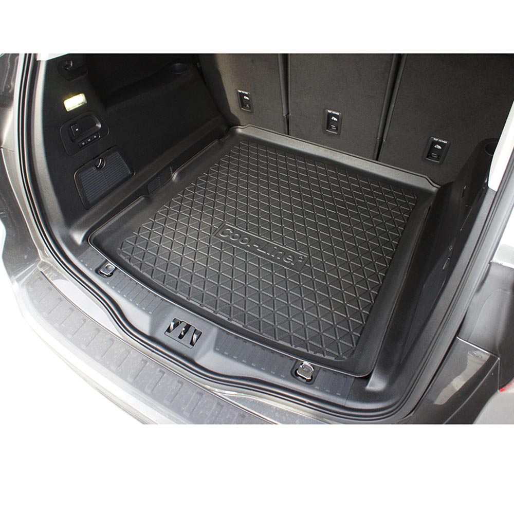 Kofferbakmat geschikt voor Ford S-Max II 2015-2023 Cool Liner anti-slip PE/TPE rubber