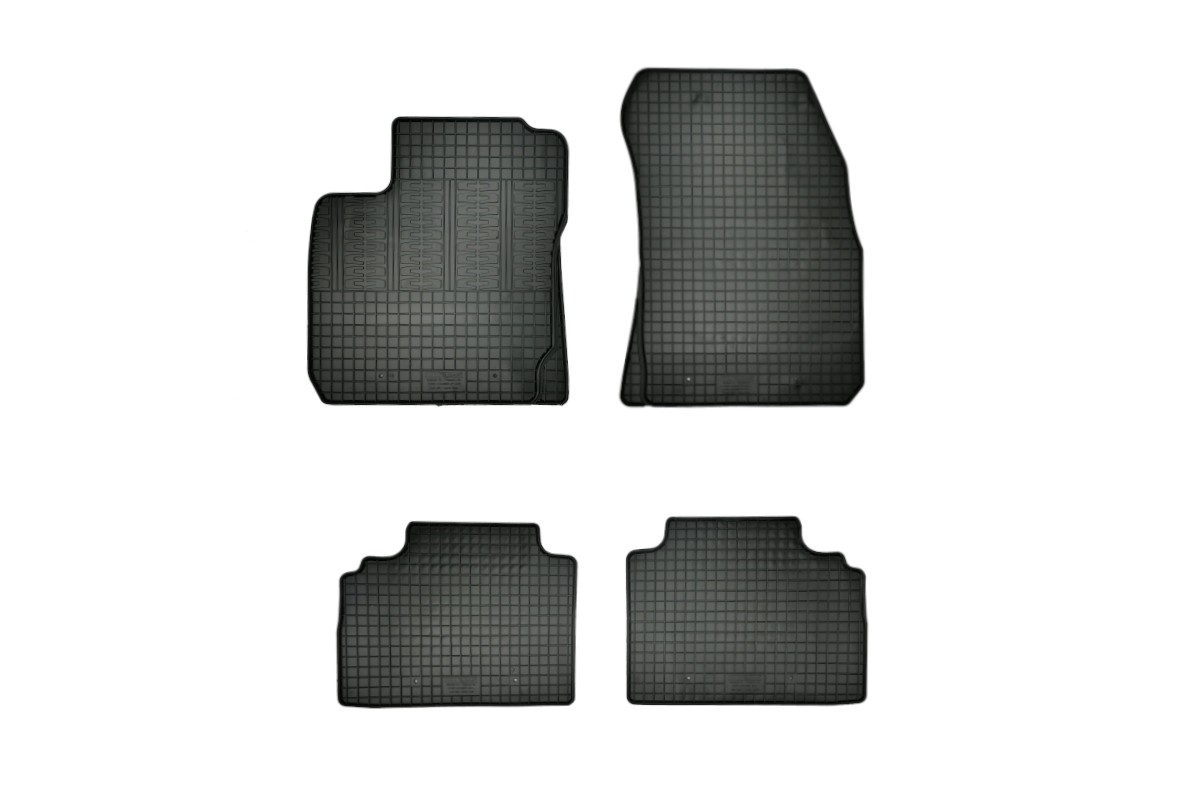 Car mats suitable for Ford Transit Courier 2014-2019 rubber