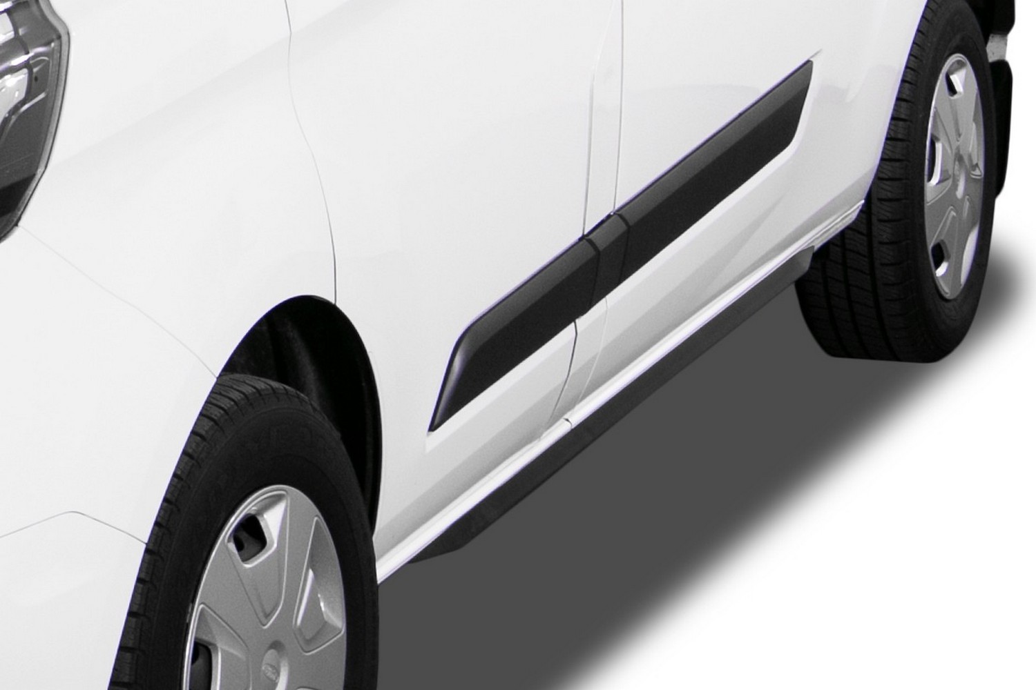 Side skirts suitable for Ford Transit IV 2014-present &#34;Slim&#34; ABS
