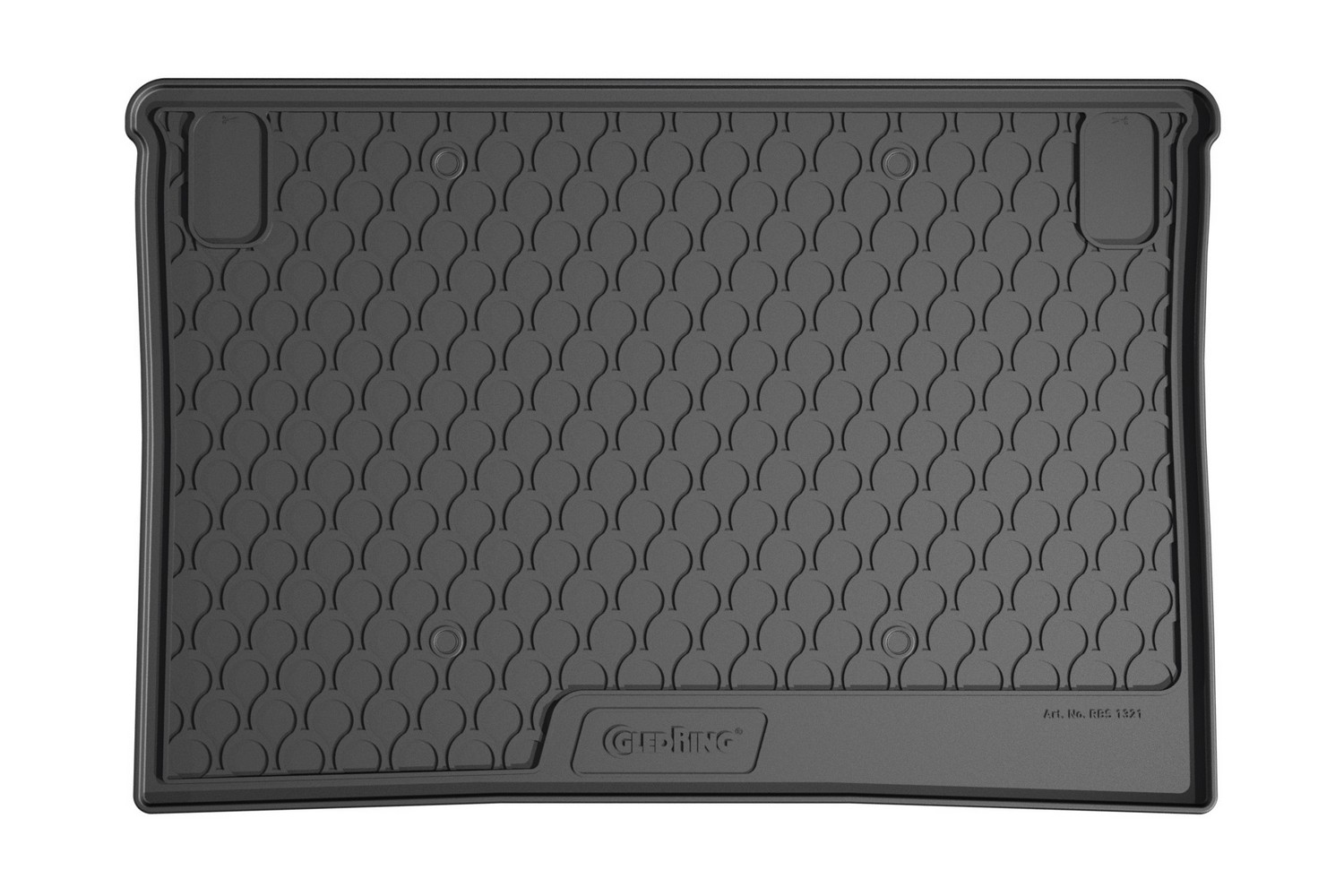 Boot mat suitable for Ford Tourneo Courier II 2023-present anti slip Rubbasol rubber