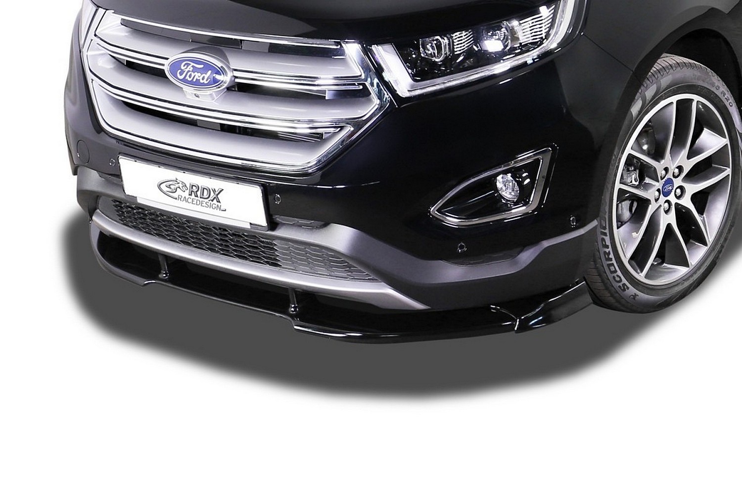 Front spoiler suitable for Ford Edge II 2016-2018 Vario-X PU