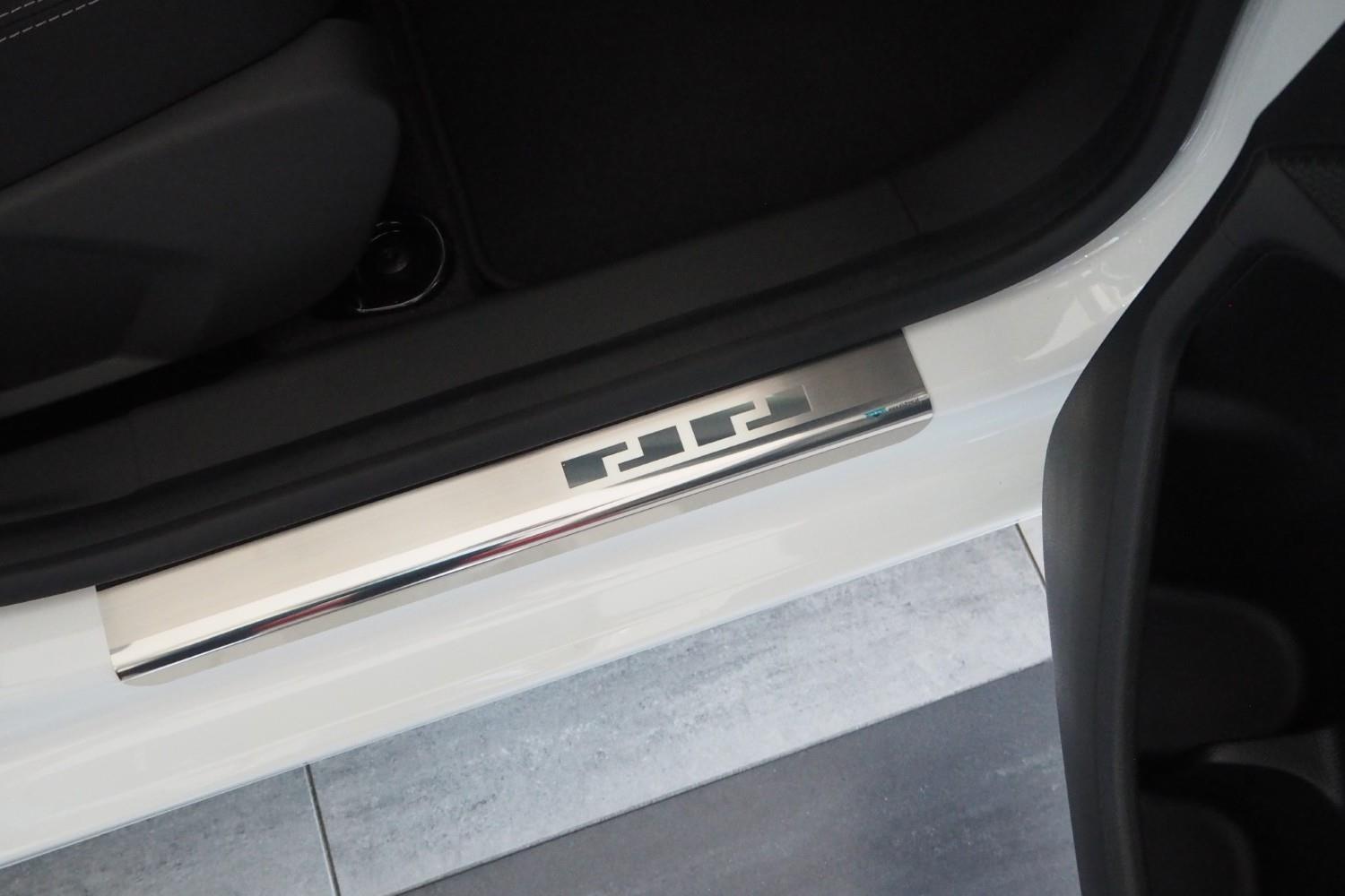 Instaplijsten geschikt voor Ford Ka+ 2016-2021 5-deurs hatchback RVS geborsteld