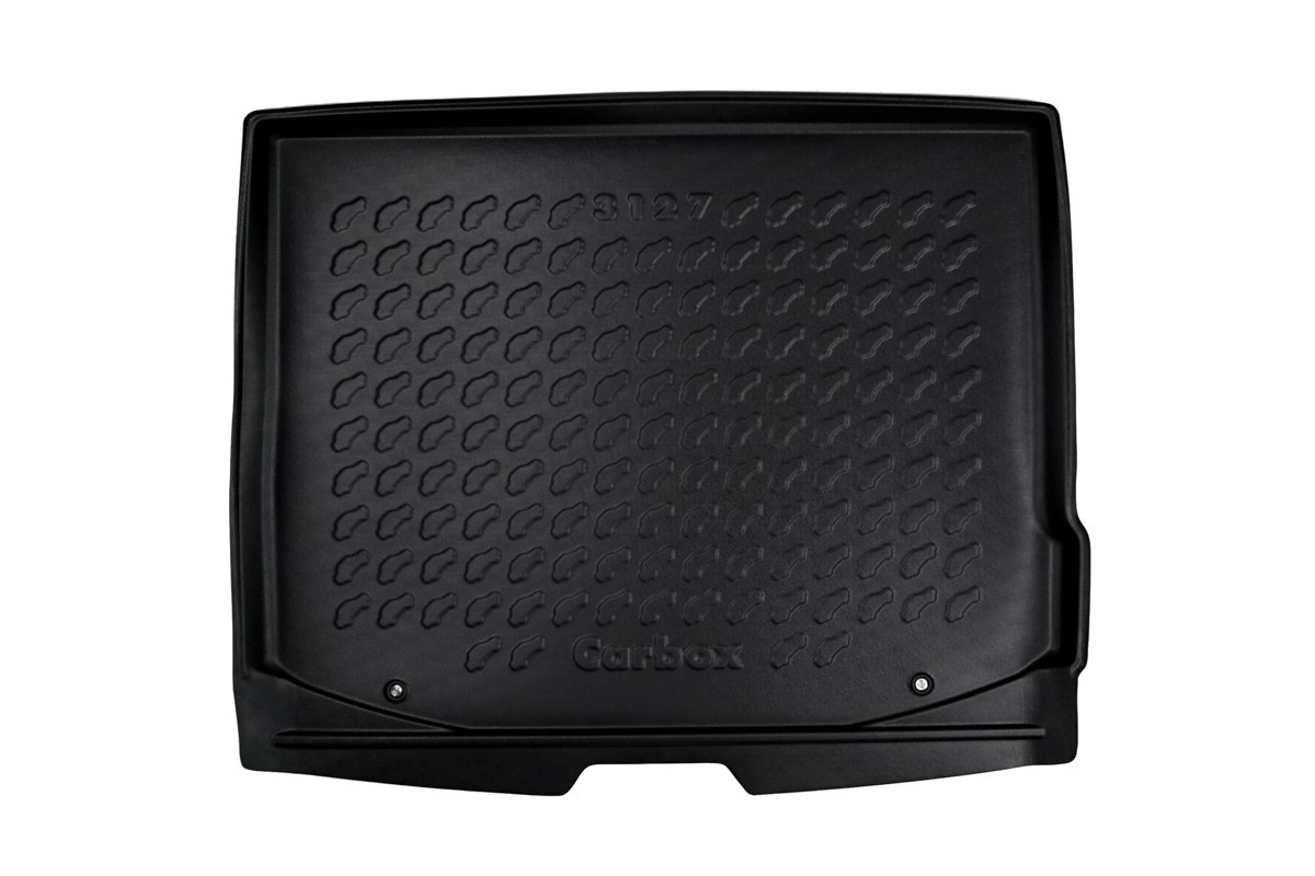 Tapis de coffre Ford Kuga II 2012-2019 Carbox Form PE caoutchouc - noir