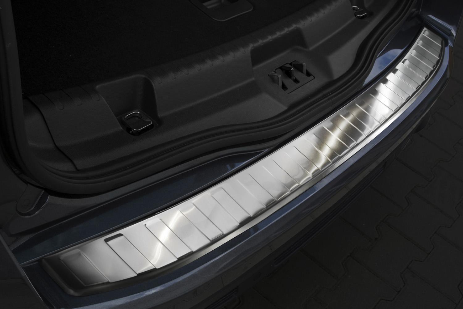 Protection de seuil de coffre Ford S-Max II 2015-2023 acier inox brossé