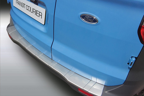Bumperbeschermer Ford Transit & Tourneo Courier 2014-2023 ABS - matzwart