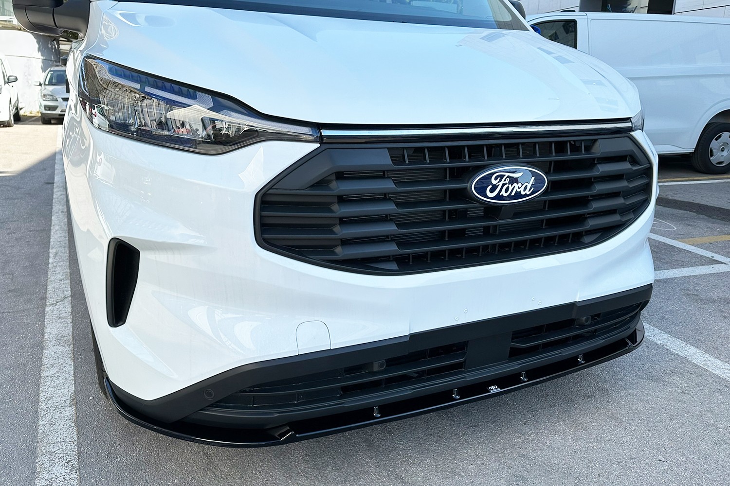 Frontspoiler passend für Ford Transit Custom II 2023-heute ABS