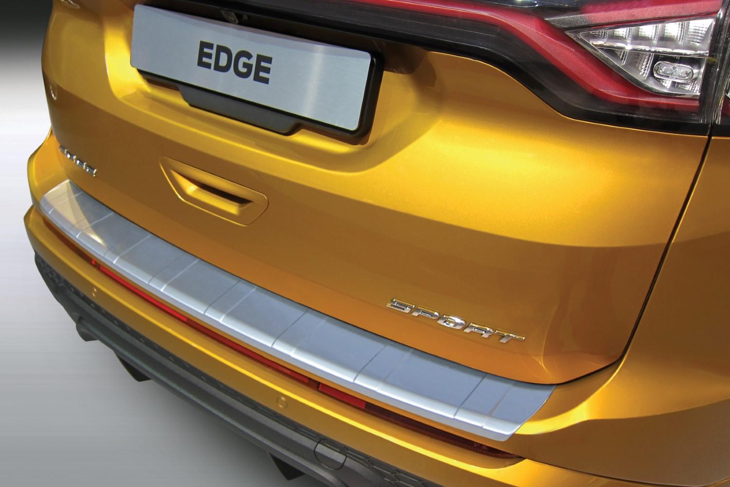 Protection de seuil de coffre Ford Edge II 2016-2018 ABS - noir mat