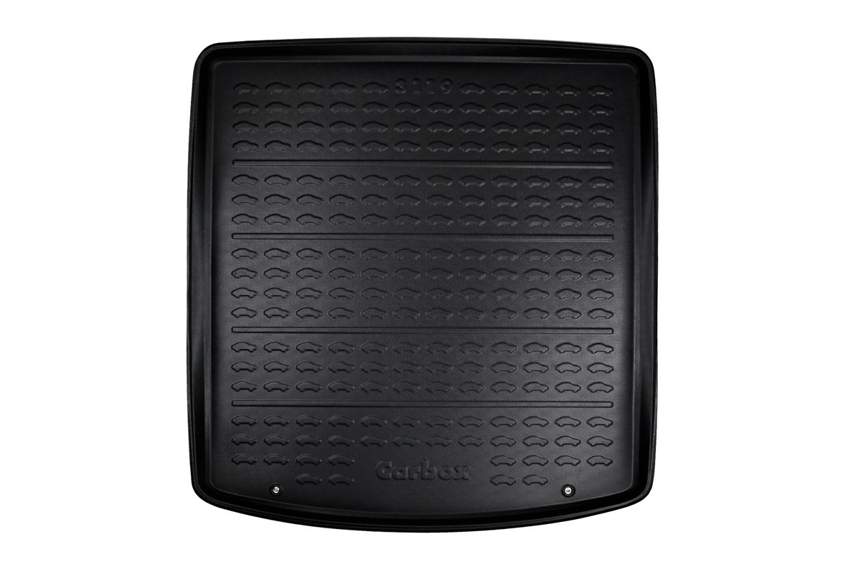 Kofferbakmat Ford S-Max II 2015-2023 Carbox Form PE rubber - zwart