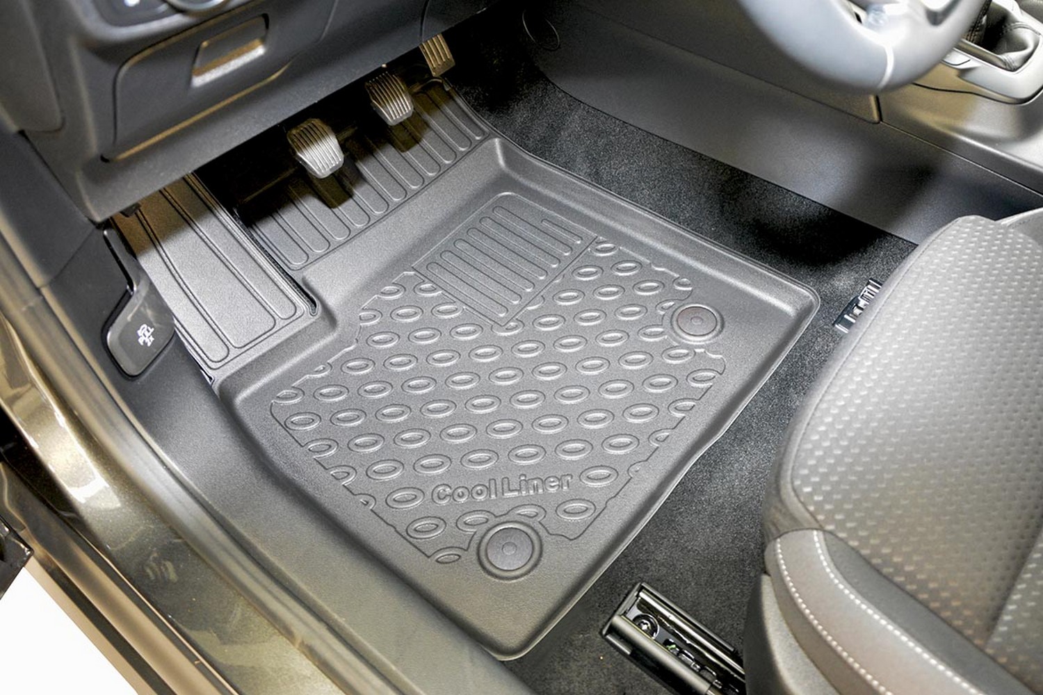 Car mats suitable for Ford Focus IV 2018-present wagon Cool Liner PE/TPE rubber (FOR5FOFM-C) (2) Car mats suitable for Ford Focus IV 2018-present wagon Cool Liner PE/TPE rubber (FOR5FOFM-C) (2)