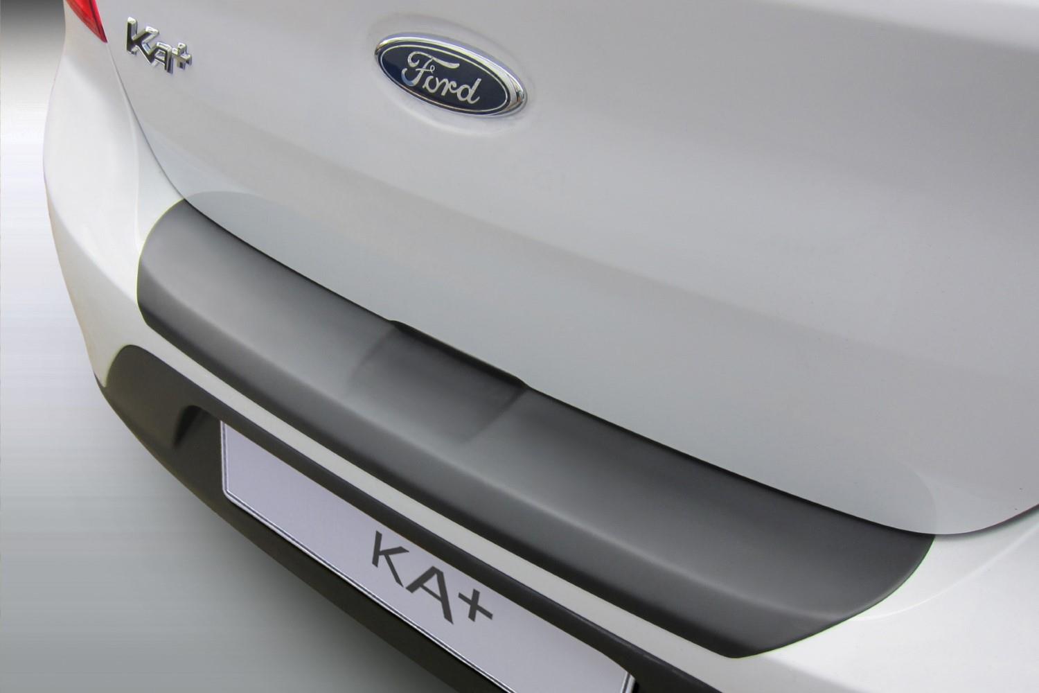 Bumperbeschermer Ford Ka+ 2016-2018 5-deurs hatchback ABS - matzwart