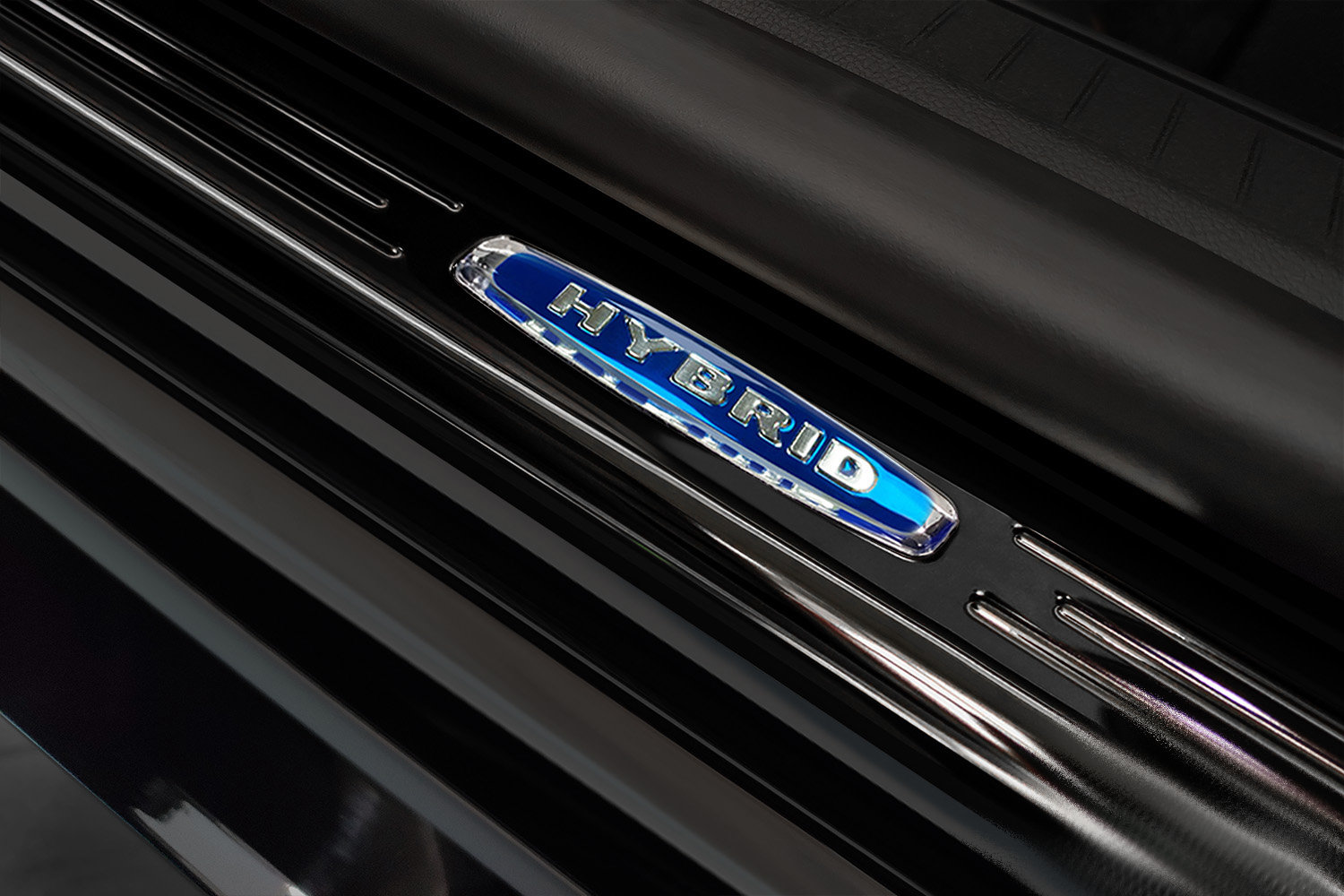 Schwarz Edelstahl Einstiegsleisten passend für Ford Kuga III 2019