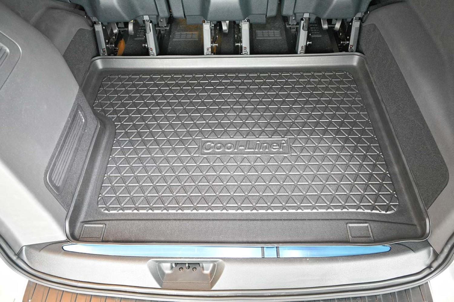  Tapis Coffre Voiture, pour Ford F350 2017- Imperméable Anti  Rayures Housse Protection Coffre Tapis Interior Accessories,C