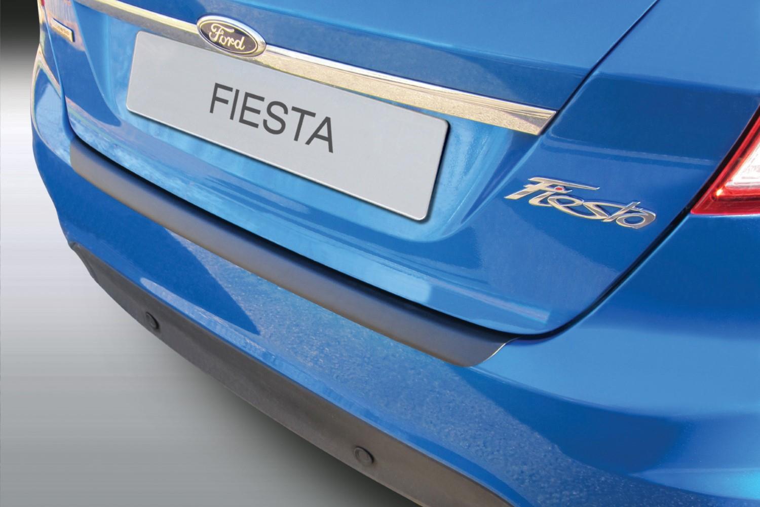 Bumperbeschermer Ford Fiesta VI 2008-2017 3 & 5-deurs hatchback ABS - matzwart