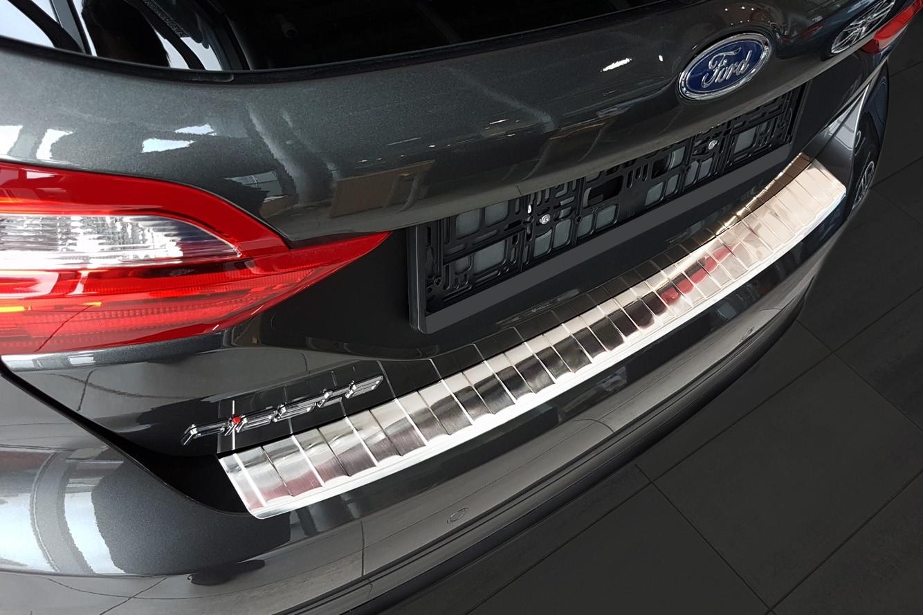 Ladekantenschutz Ford Fiesta VII 2017-heute 3 & 5-Türer Schrägheck Edelstahl gebürstet