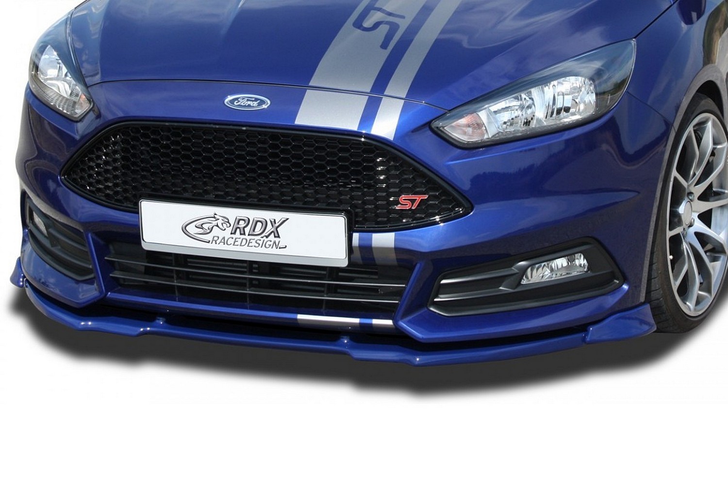 Front spoiler suitable for Ford Focus III 2015-2018 Vario-X PU